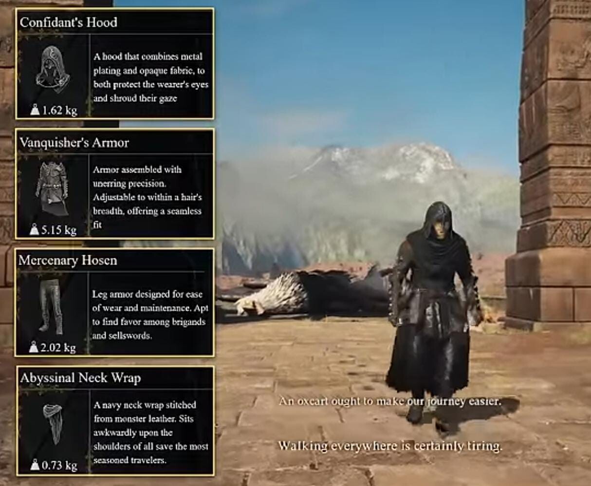 Dragon’s Dogma 2 – Thief Set Full Dragonforged 🌟