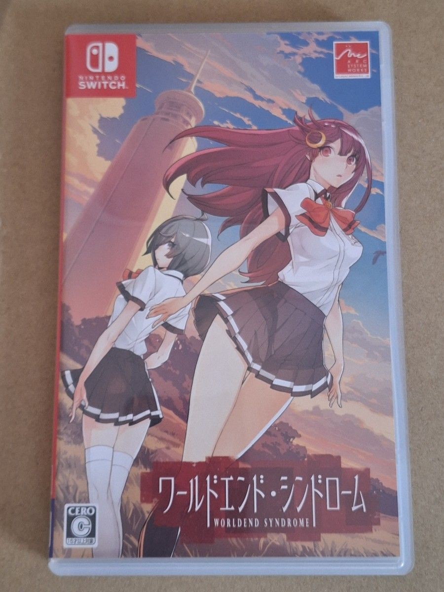 Arc System Works World End Syndrome Switch Adventure Game Used NTSCJ