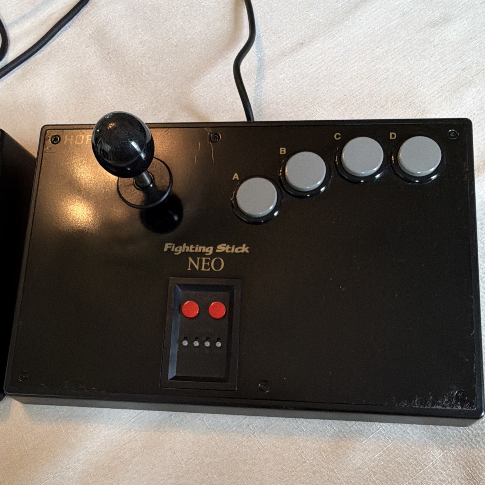 2 Hori Fighting Stick NEO Wired Turbo Joystick for SNK Neo Geo AES HNS-07