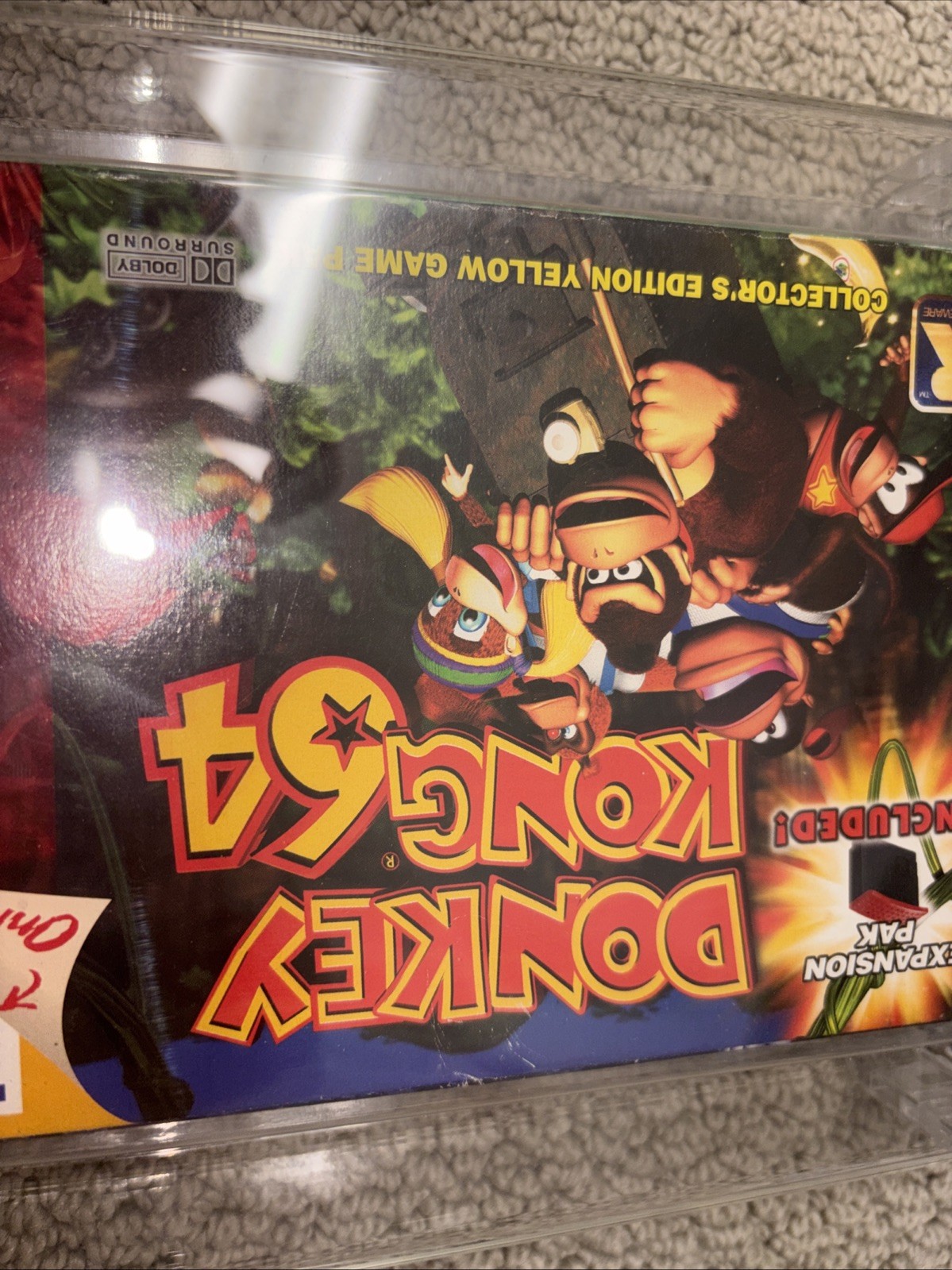 Donkey Kong 64 Collector’s Edition -Nintendo 64 WATA 7.0 – Graded CIB Video Game