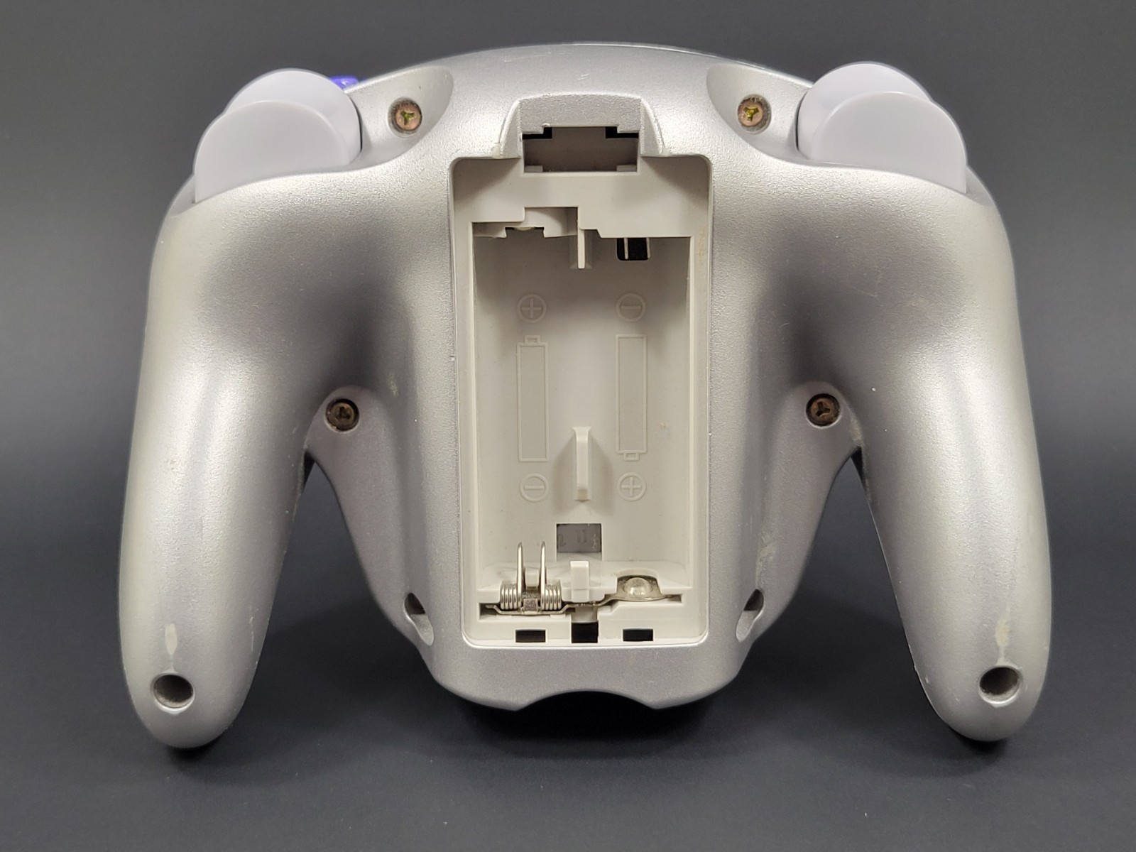 Nintendo Gamecube DOL-004 Wavebird Controller Platinum No Reciever For Parts