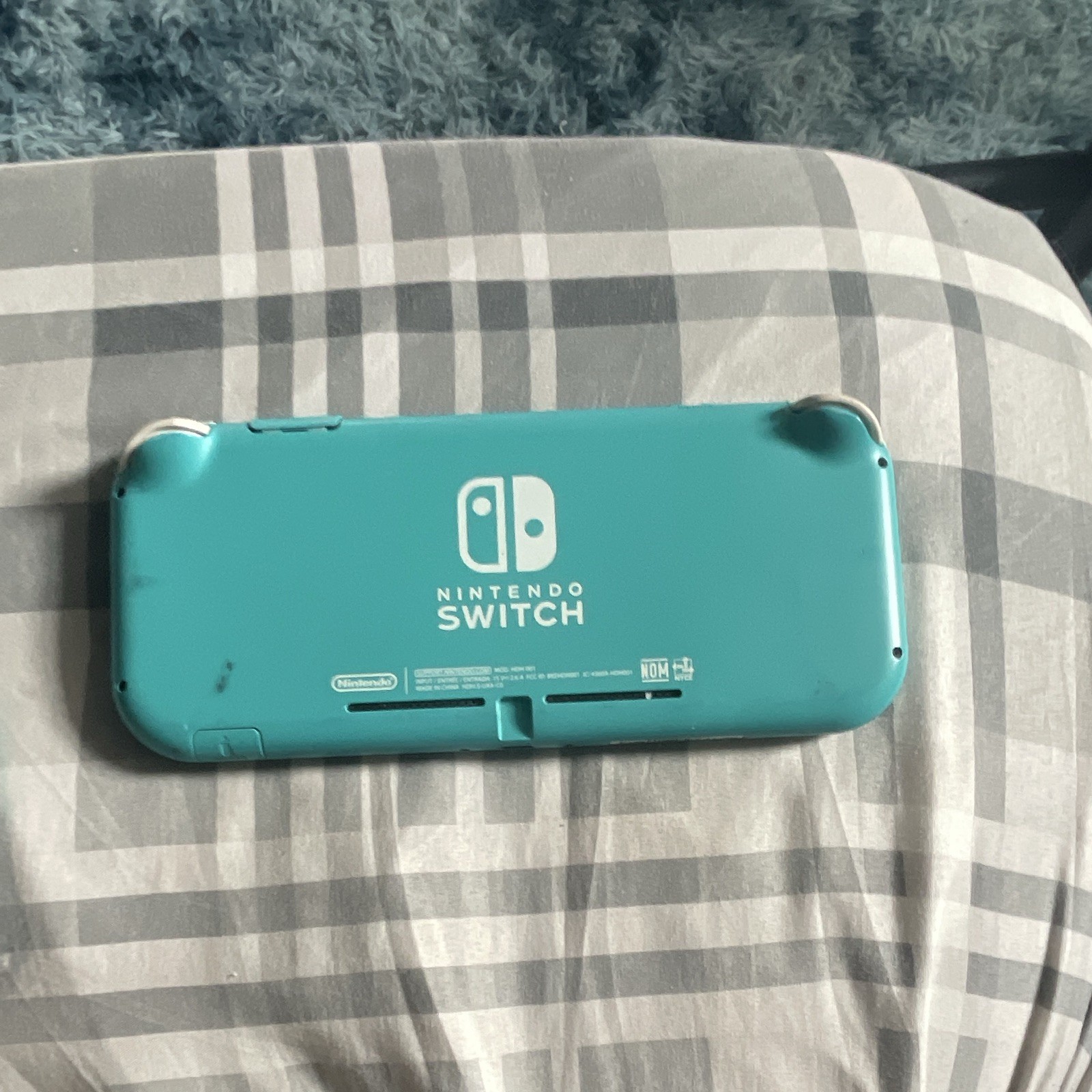 Nintendo Switch Lite Handheld System Console, Blue, Headphone Jack