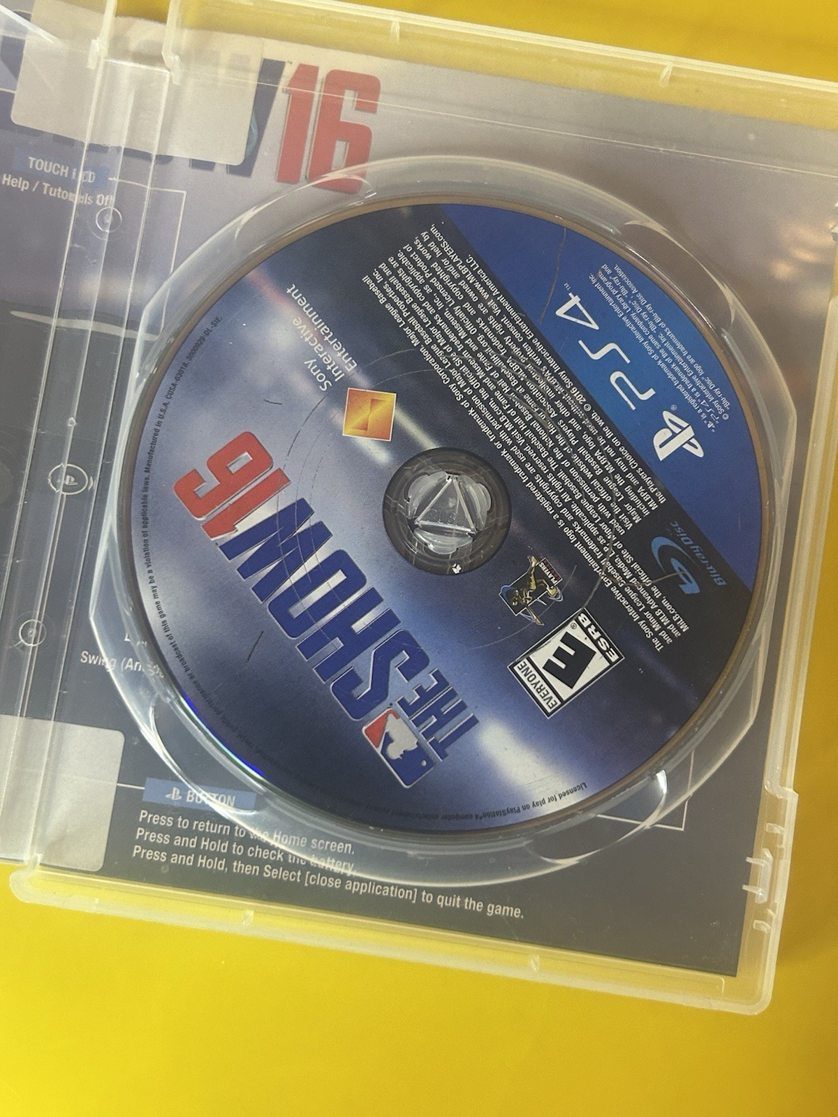 MLB: The Show 16 (Sony PlayStation 4, 2016)