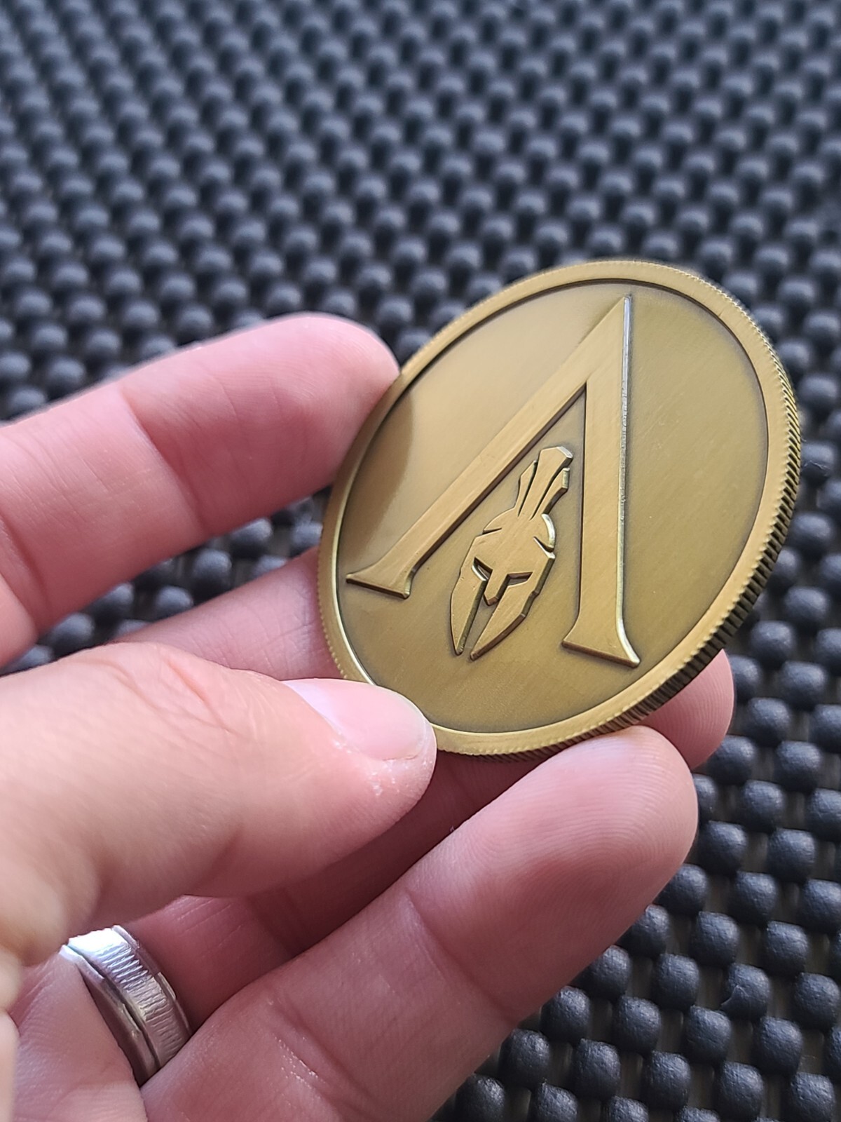 Xbox Assassin’s Creed Odyssey Best Buy Coin Medal Rare Promo Playstation UBISOFT