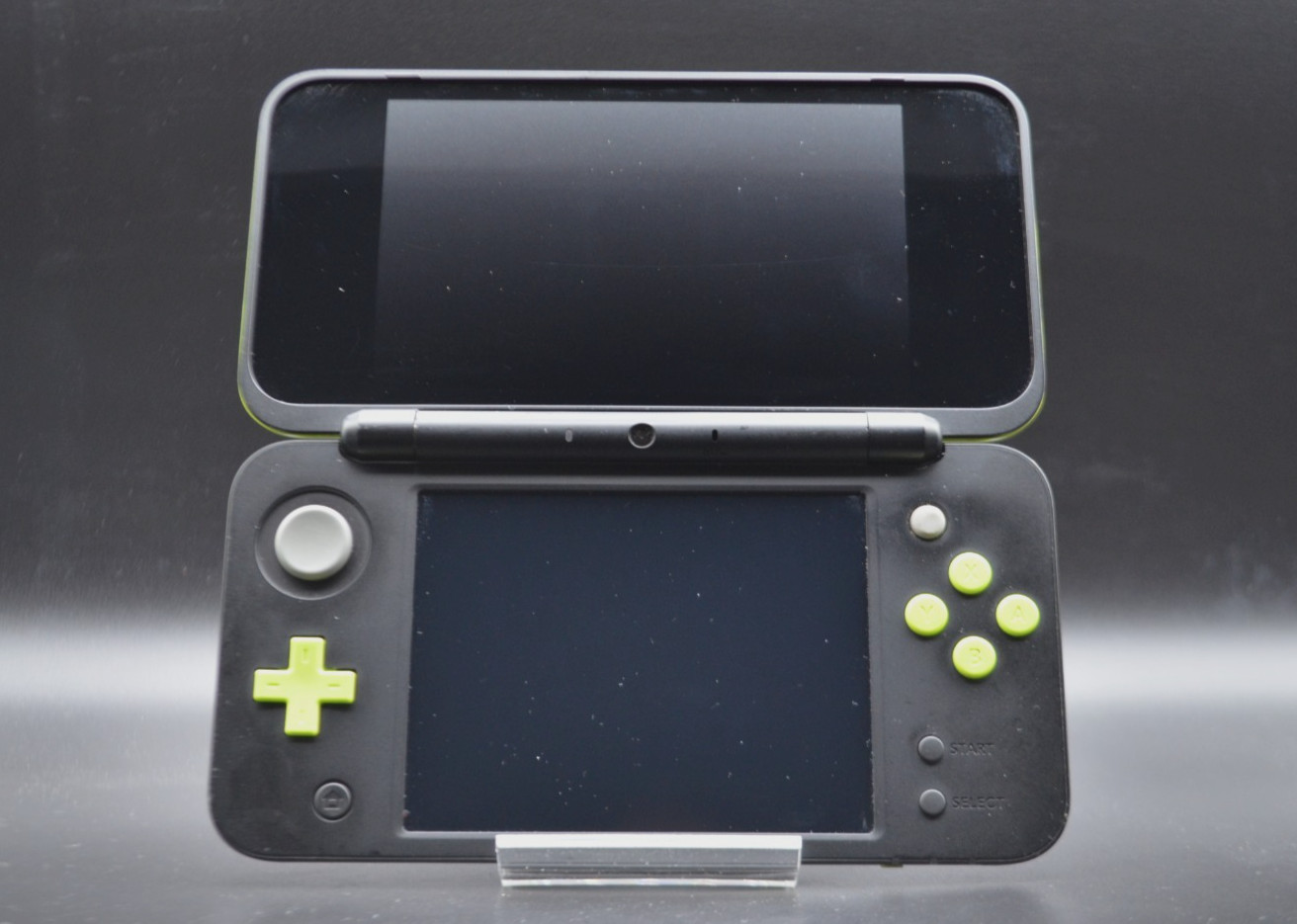[US DUTY PAID] New Nintendo 2DS XL LL black lime Console Japanese game 004