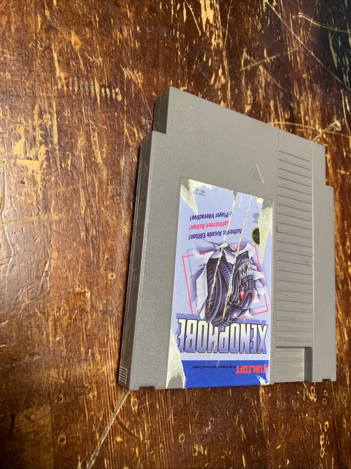 Xenophobe Nintendo NES Original Video Game – Vintage Comes With Clamshell Case