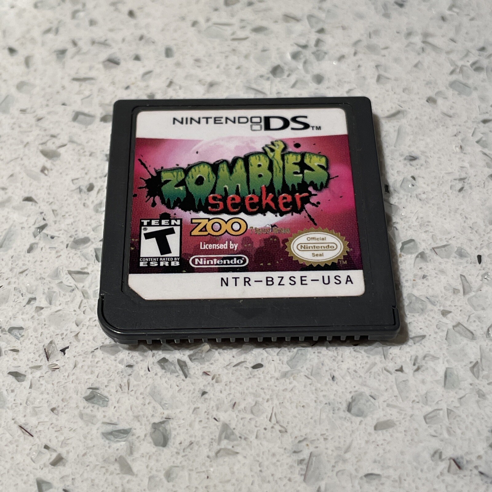 Zombiez Seeker (Nintendo DS, 2011) Tested, Cart Only. Rare! Authentic.