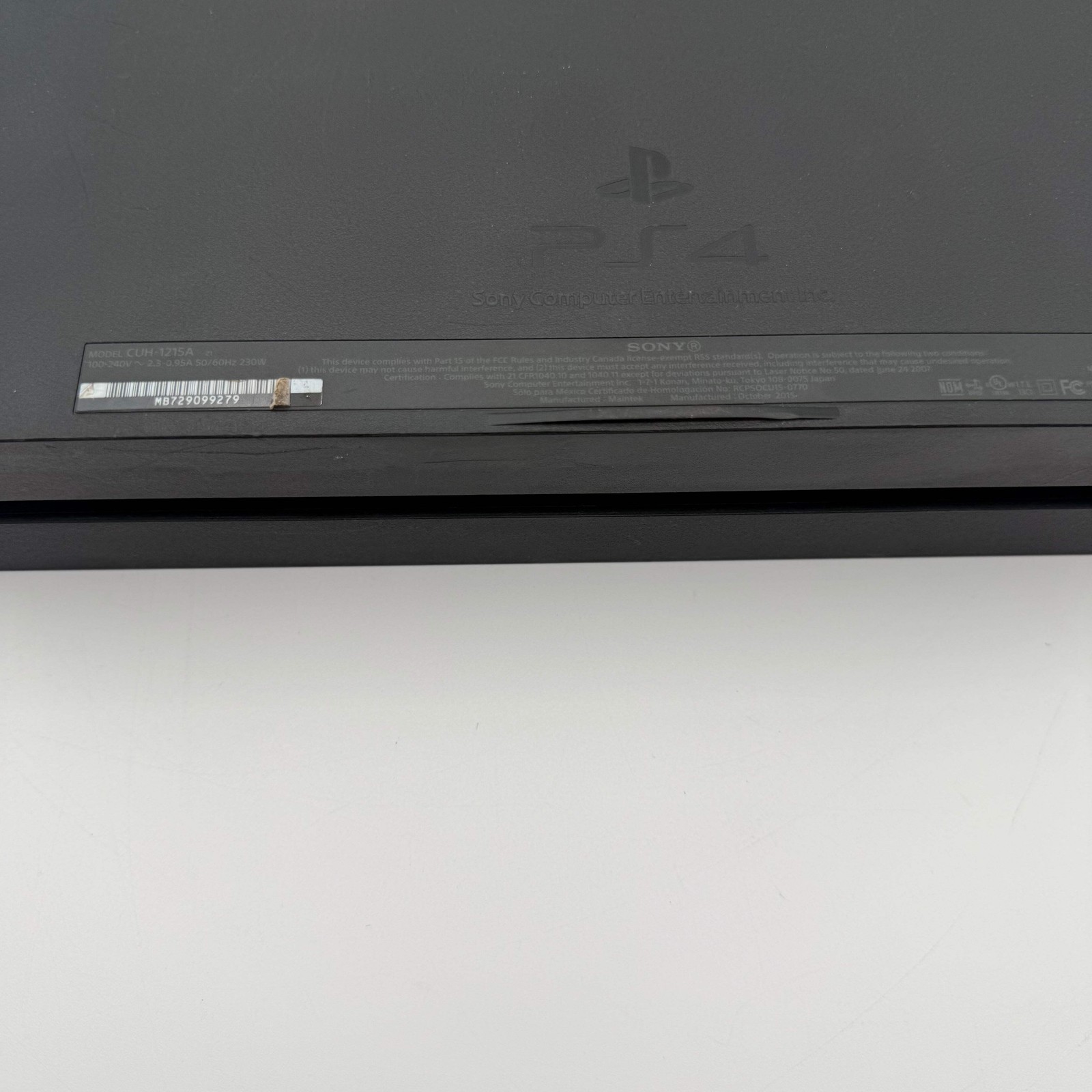 Sony PlayStation 4 CUH-1215A 500GB Black Console Only