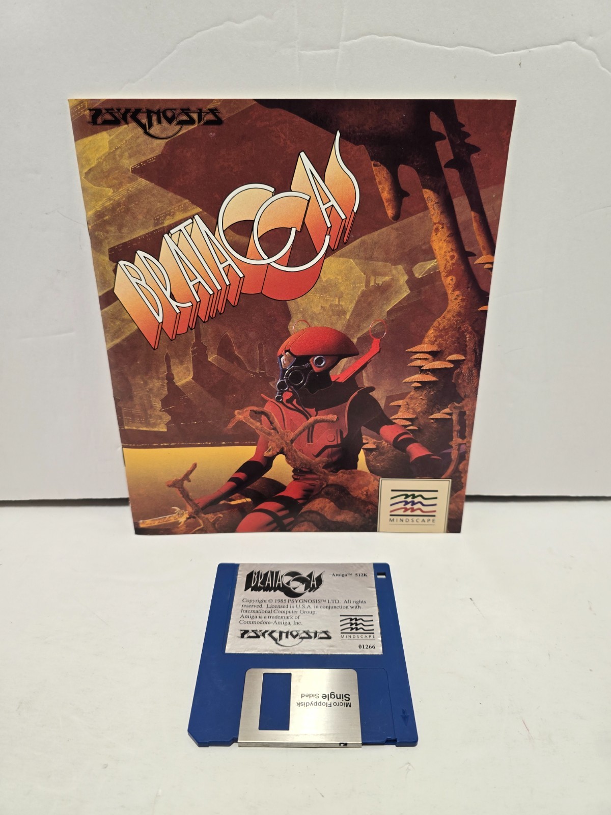 Rare Brataccas w/ Manual 3.5″ Commodore Amiga