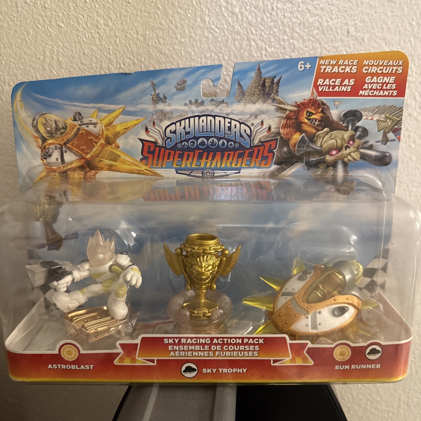 Skylanders Superchargers SKY RACING ACTION PACK Astroblast Sky Trophy Sun Runner
