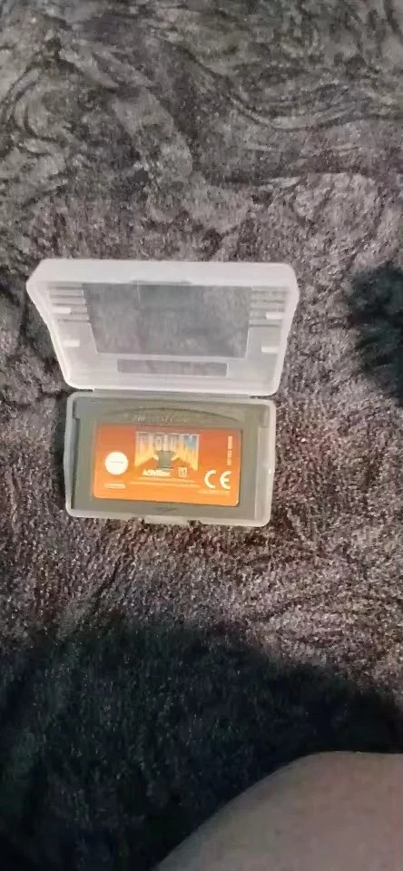 Doom Games I and II 1 2 One Two Game Boy Gameboy Advance GBA
