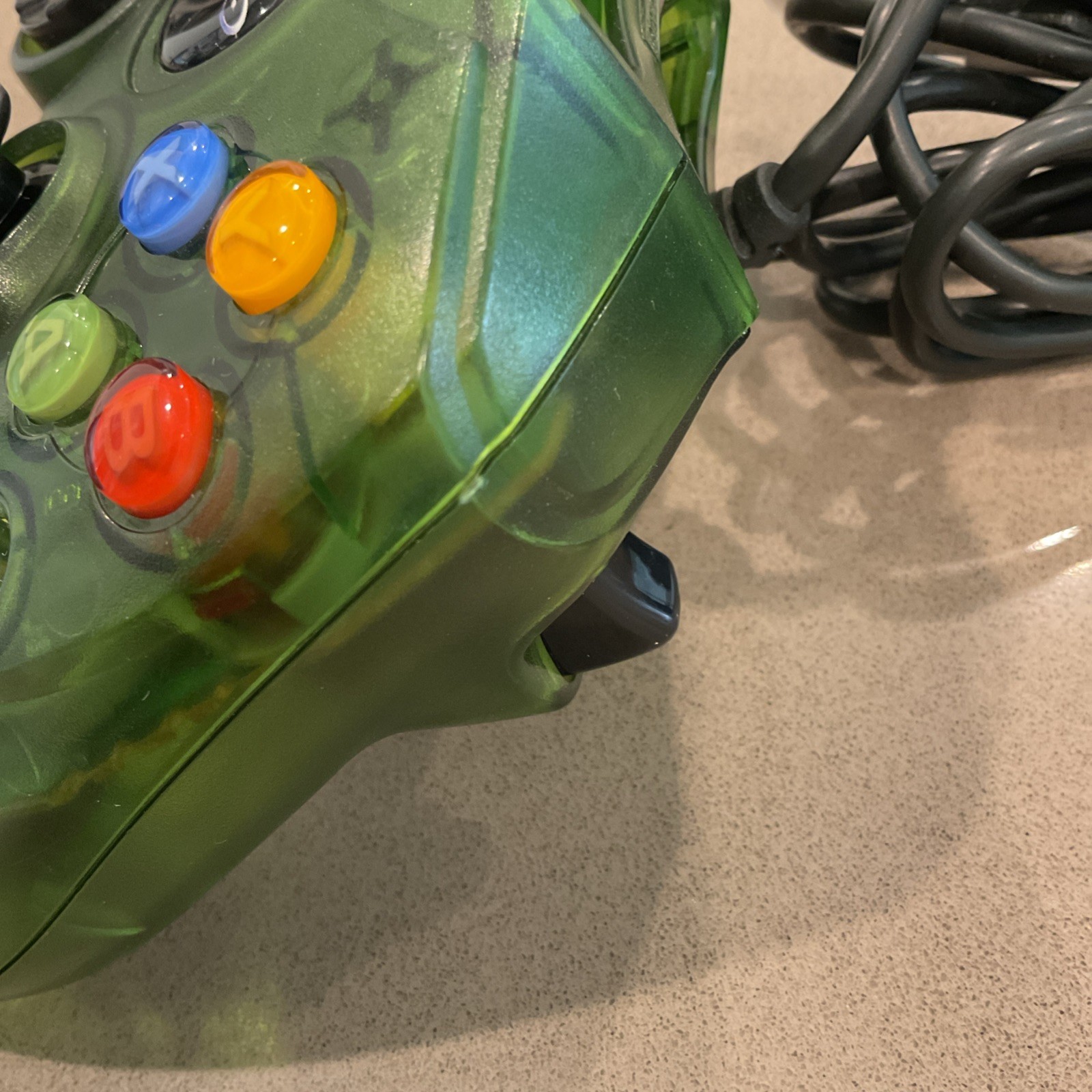 Original Xbox Limited Special Edition Halo LOGO Green OEM S Type Controller OEM