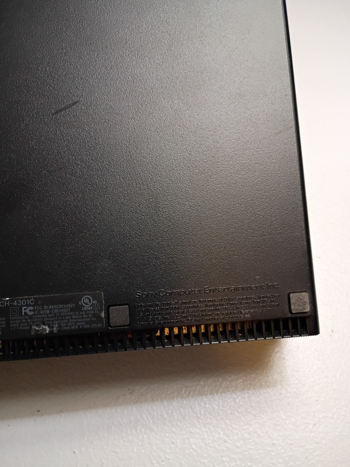 Sony PS3 Super Slim CECH-4301C 500GB Console 1 Controller No Charger Cable