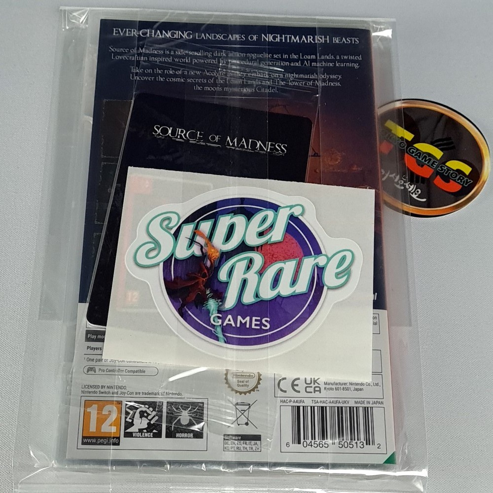 Source of Madness SWITCH Super Rare Games SRG82 (4000Ex.) NEW (EN-FR-ES-DE …)