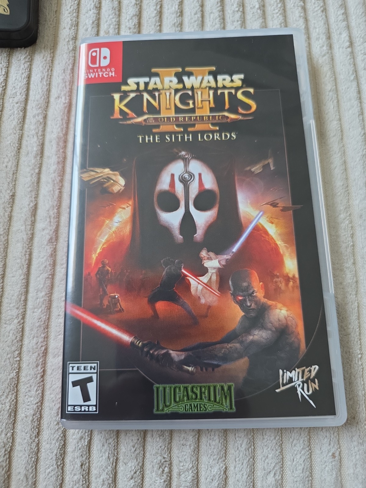 Star Wars: KOTOR 2 The Sith Lords Nintendo Switch VHS Edition LRG