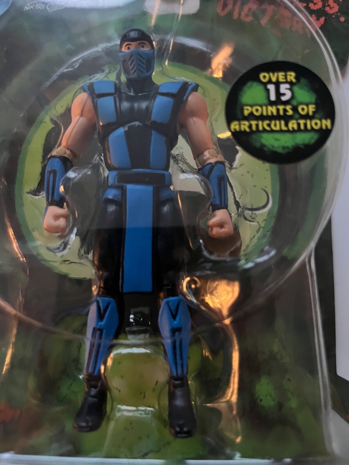 Mortal Combat Klassic Sub-Zero 4″ Action Figure Jazwares Sub Zero New OOP