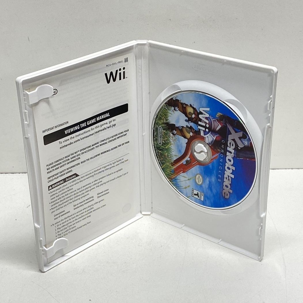 Xenoblade Chronicles Nintendo Wii World Edition UAE Saudi Malaysia Singapore
