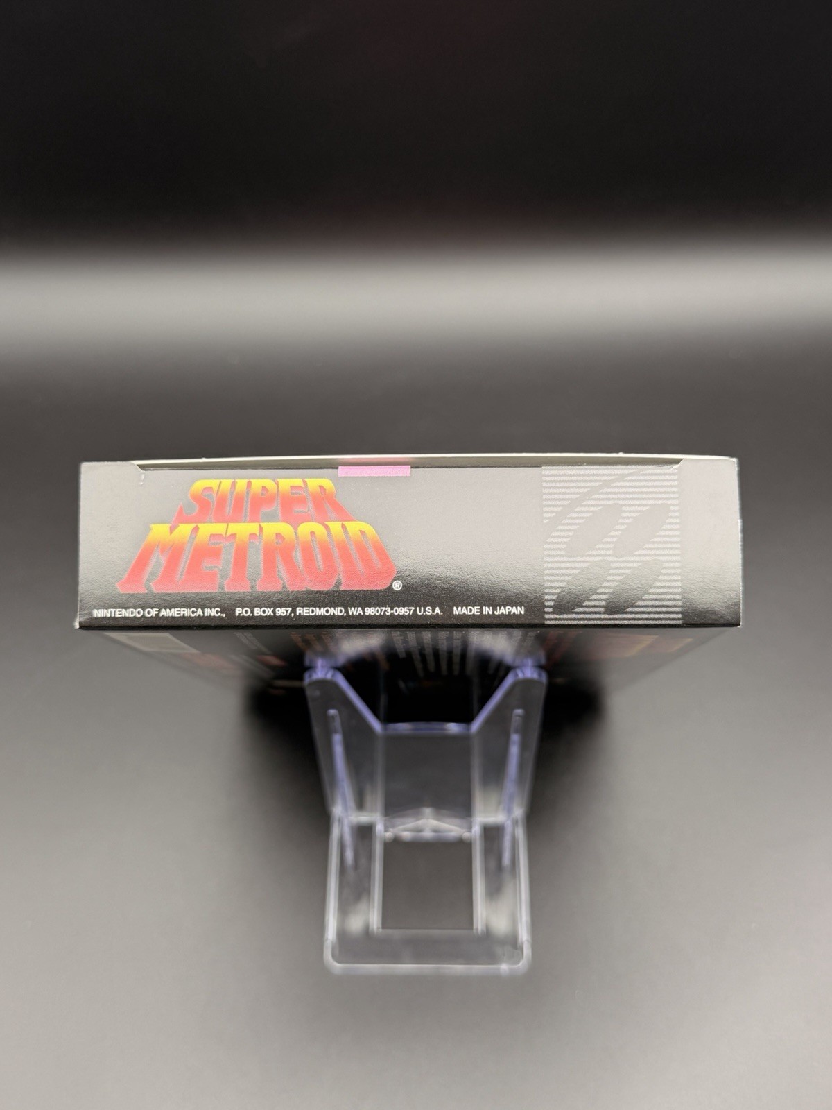 Super Metroid For Display Only-Super Nintendo SNES Complete In Box CIB