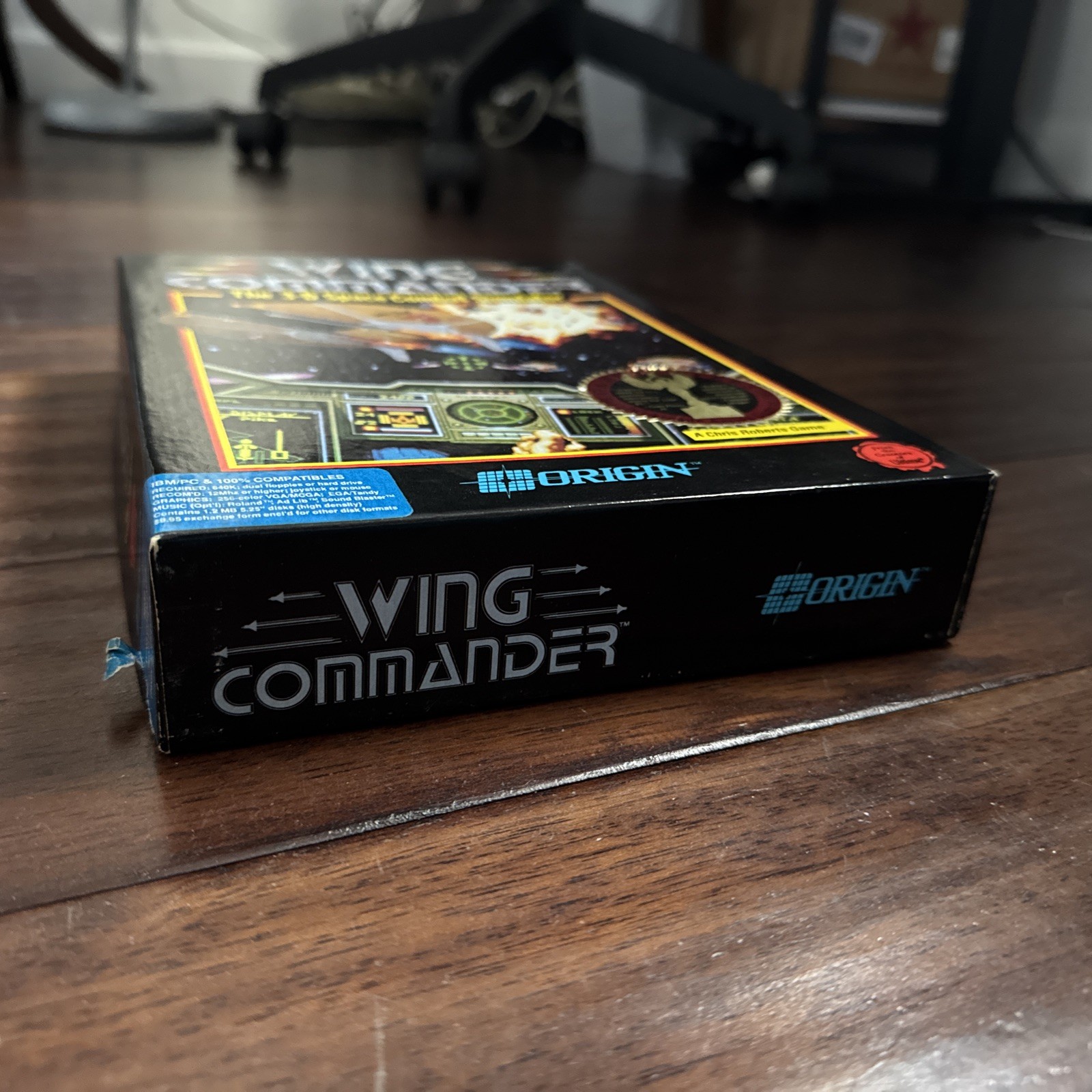 Wing Commander 1990 Origin IBM PC 5.2″ Floppy CIB + Wing Commander 2 5.2” Floppy