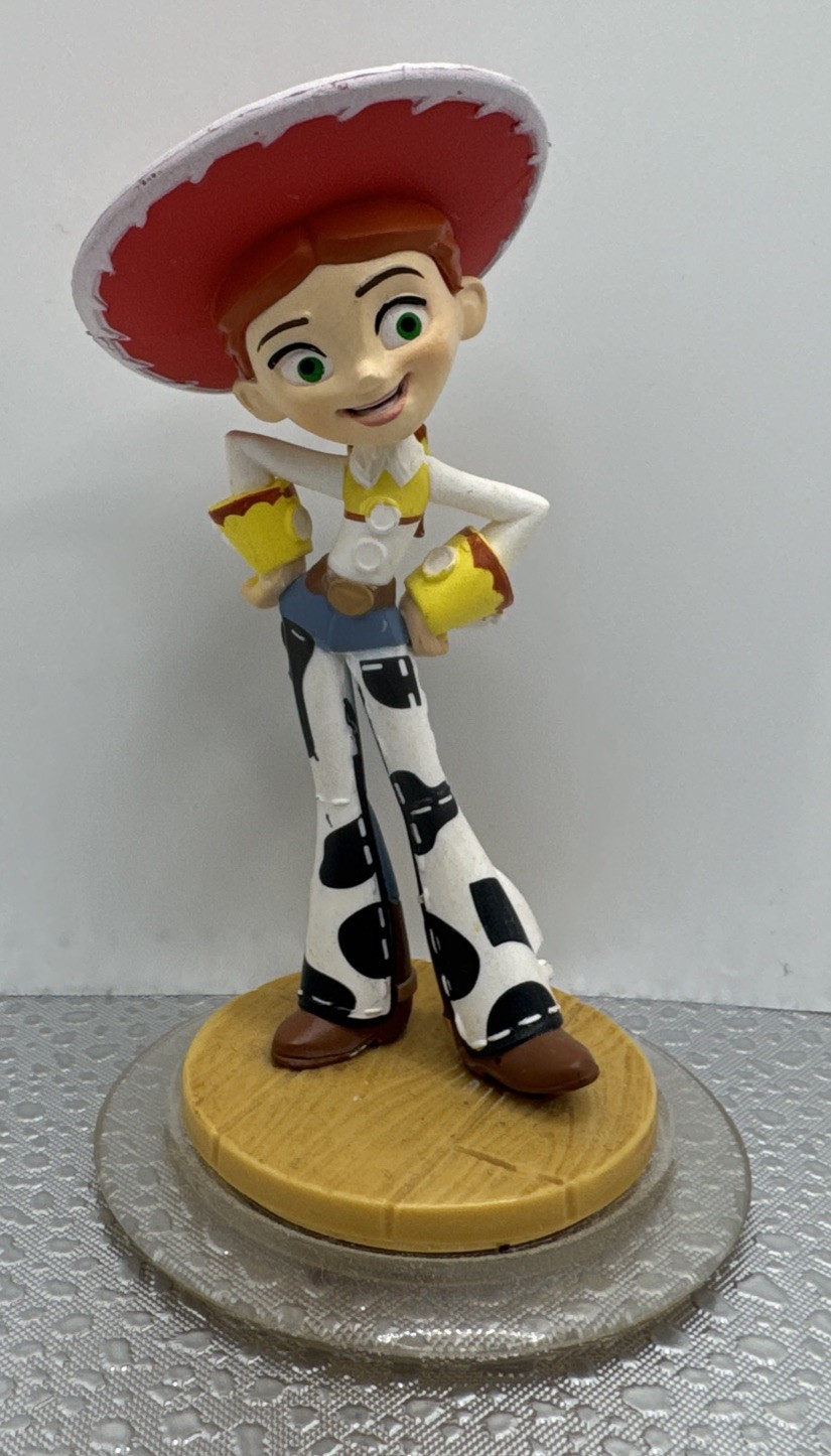 Disney Infinity Woody, Jesse, Sorcerer Mickey, Stitch Bundle Lot of 4 Figures