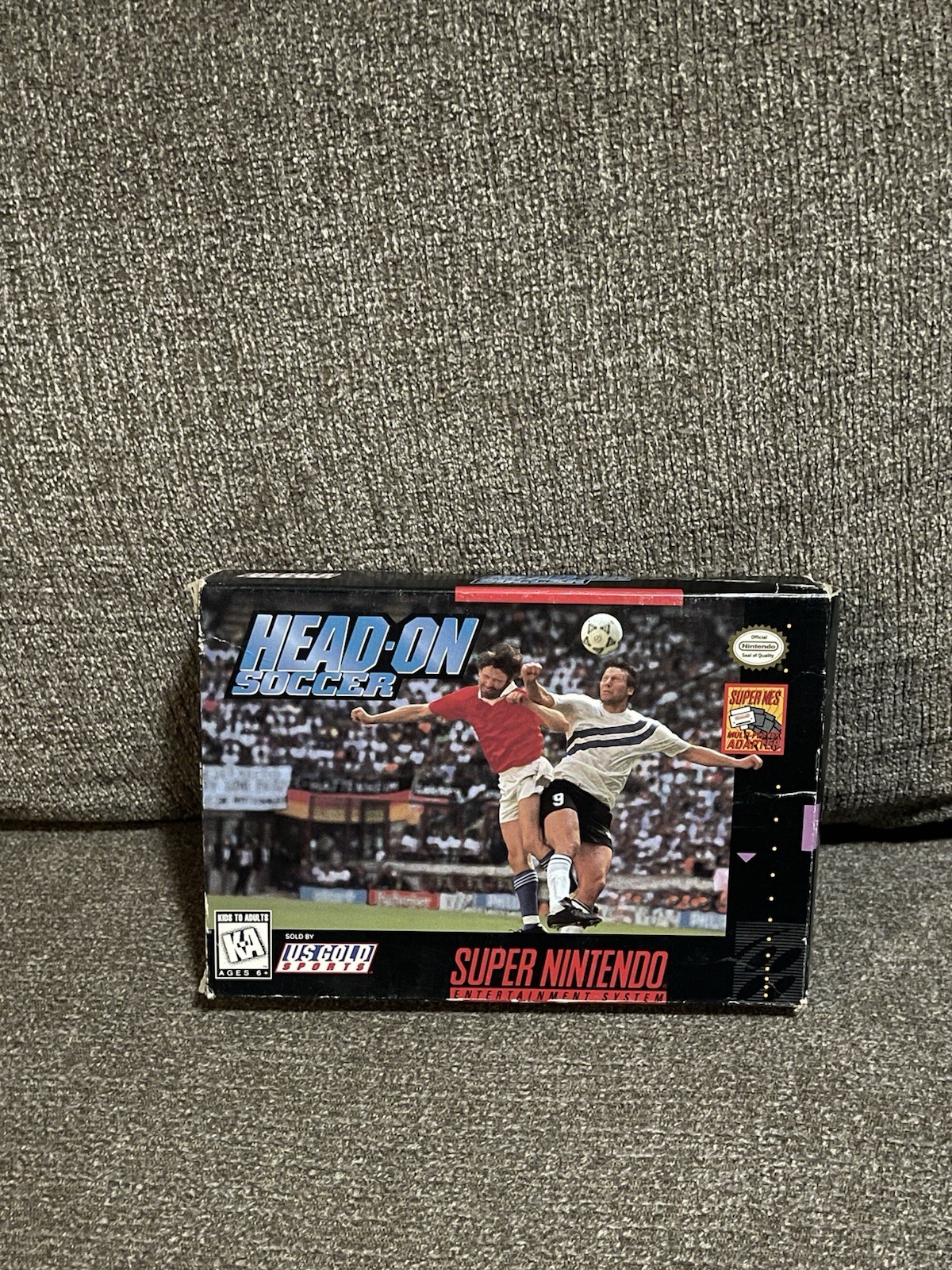 Head-ON Soccer (SNES) Super Nintendo US Gold 1995