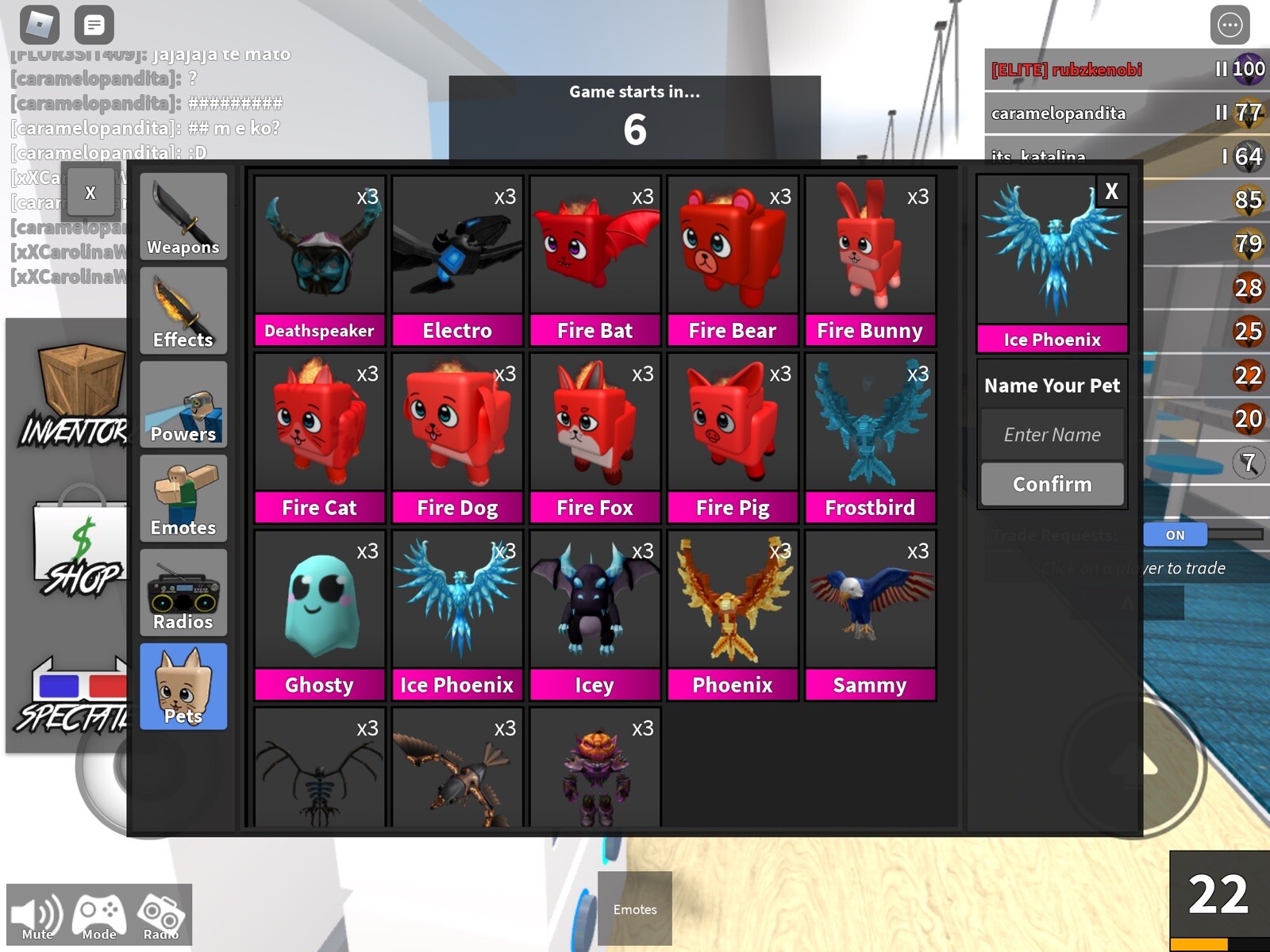 Roblox Murder Mystery 2 Every Normal Godly Pet *FAST DELIVERY*