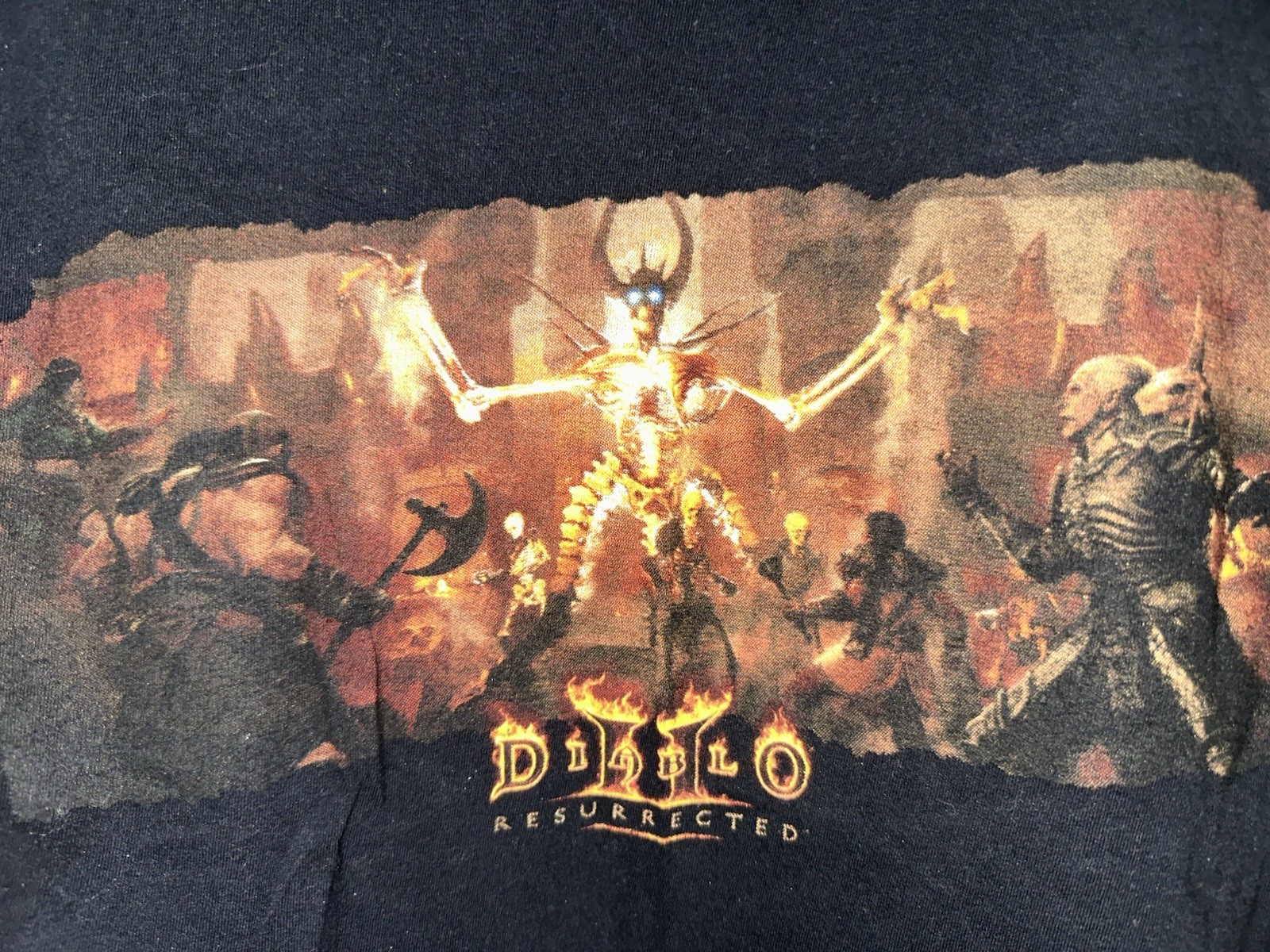 Diablo 2 Resurrected Shirt – Official Blizzard Licensed – Medium – Authentic