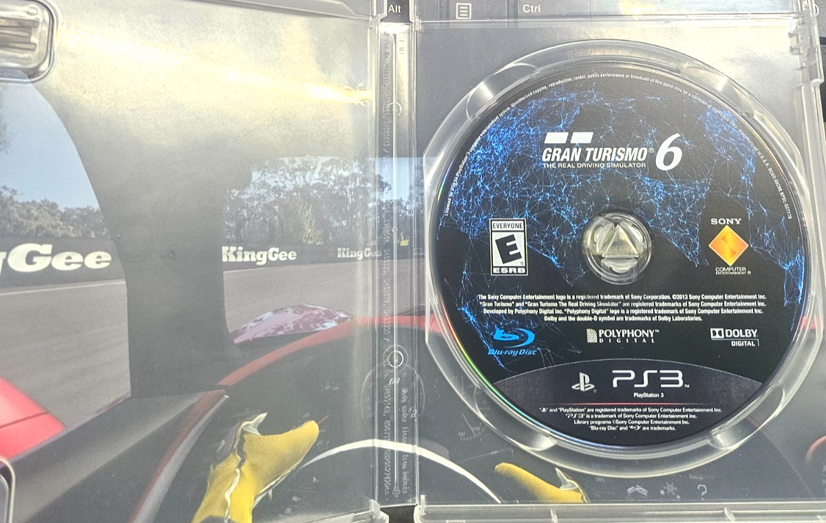 Gran Turismo 6 (PS3) PLAYSTATION 3 GOOD!!!