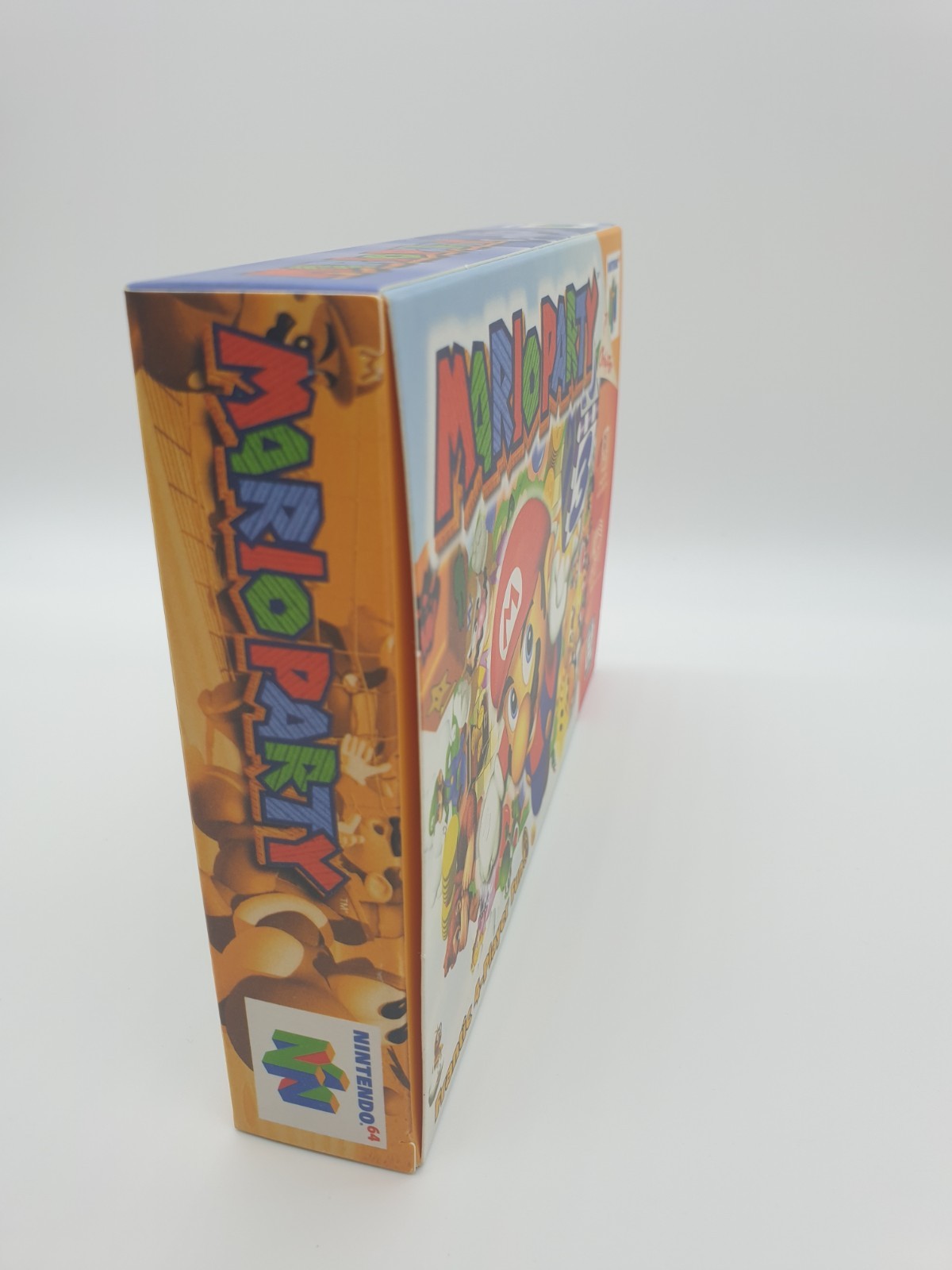 MARIO PARTY 1 N64 REPLACEMENT BOX INCLUDES INSERT TRAY + BOX PROTECTOR CASE