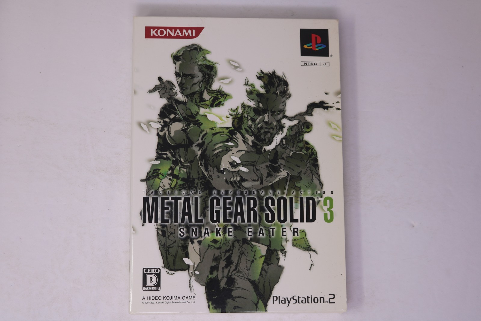 Metal Gear Solid 3 Snake Eater PlayStation 2 PS2 NTSC-J Japan JPN(Region Locked)