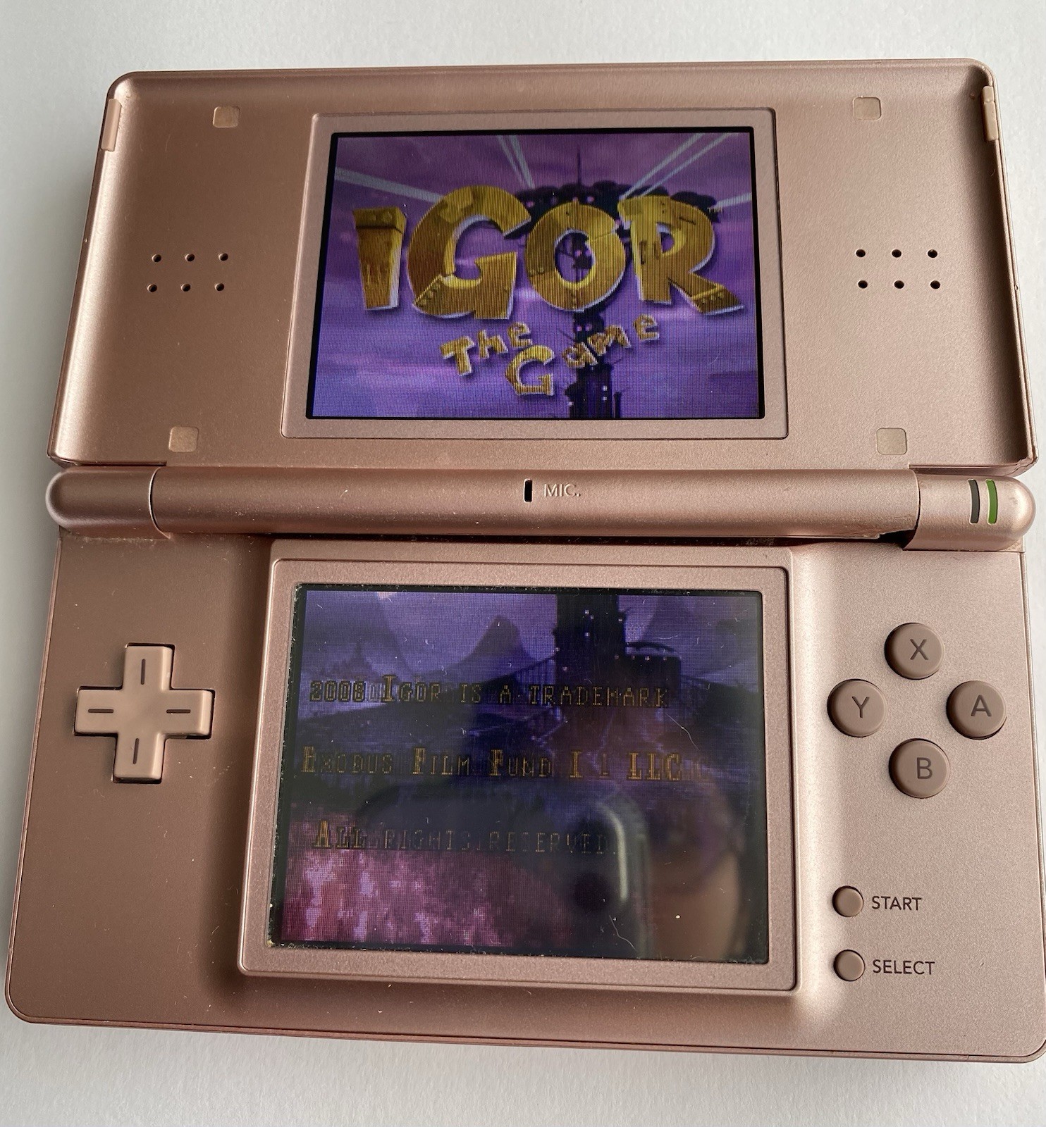 Nintendo – DS – Igor – 2008 – Complete Set – Tested – Working Game – Manual Yes-