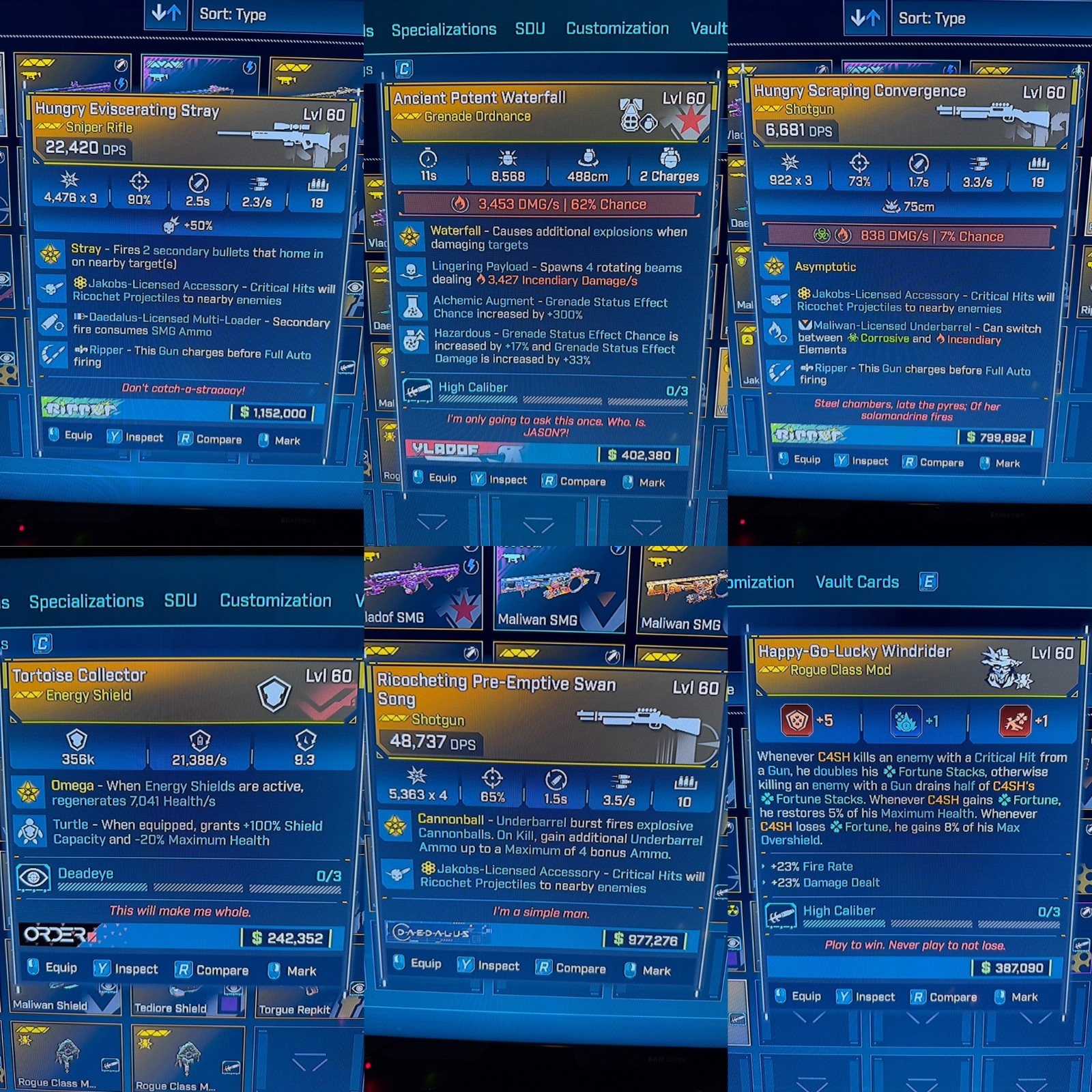 Borderlands 4✨ UPDATED GLOAMRE4PER 2.0 C4SH BUILD BL4 GEAR ✅PC-PS-XBOX✨MOXSY