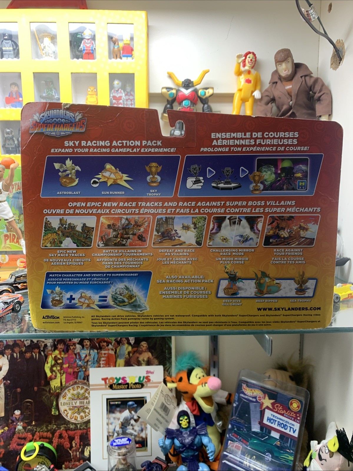 Skylanders Superchargers Sky Racing Action Pack Astroblast Sky Trophy Sun Runner