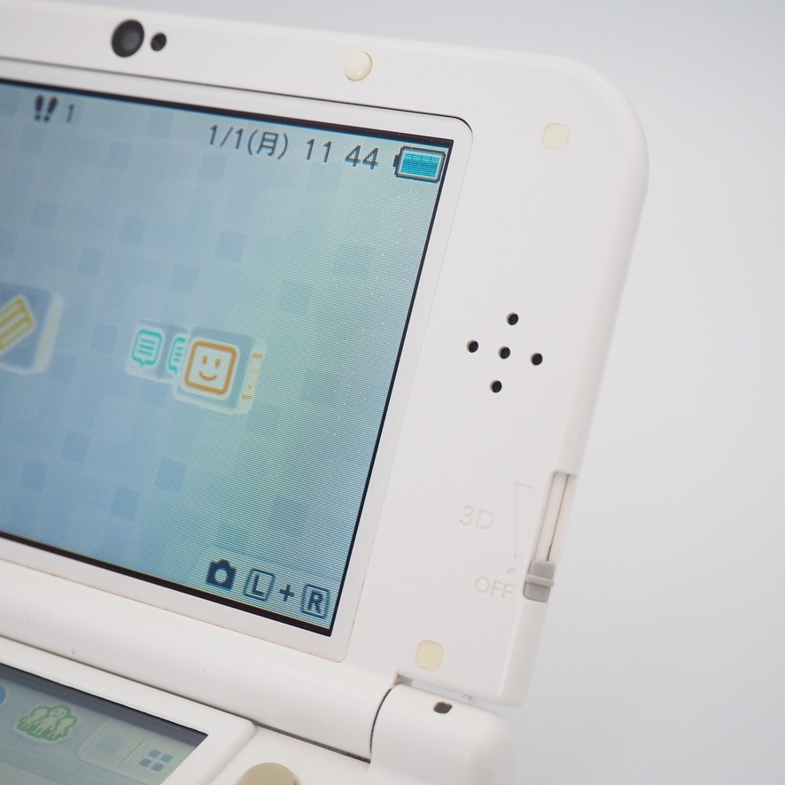 [Dual IPS] New Nintendo 3DS XL LL Pearl White Console Tested working w/Charger