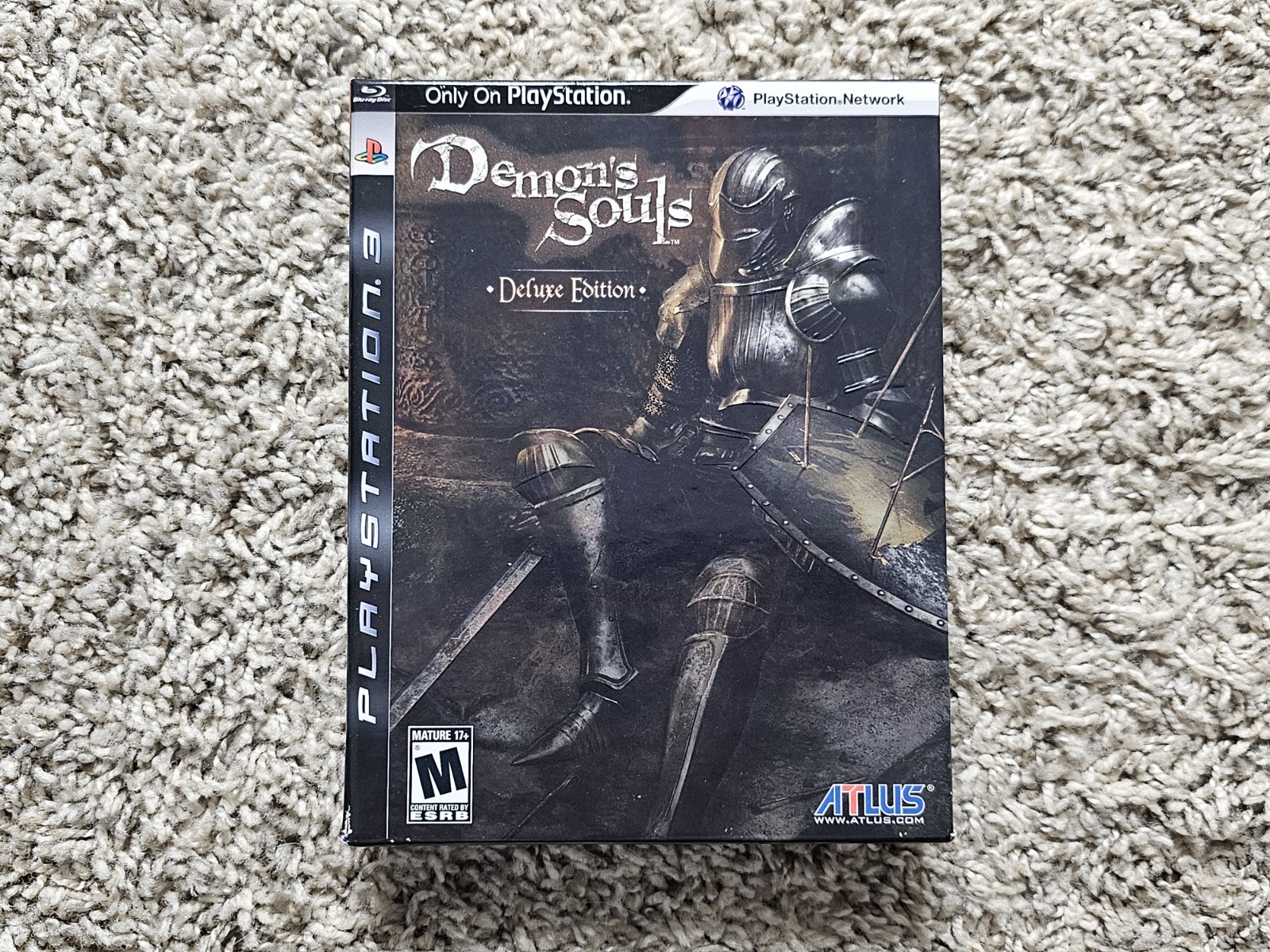 NO GUIDE Demon’s Souls Deluxe Edition PlayStation 3 PS3 2009 Atlus From Software