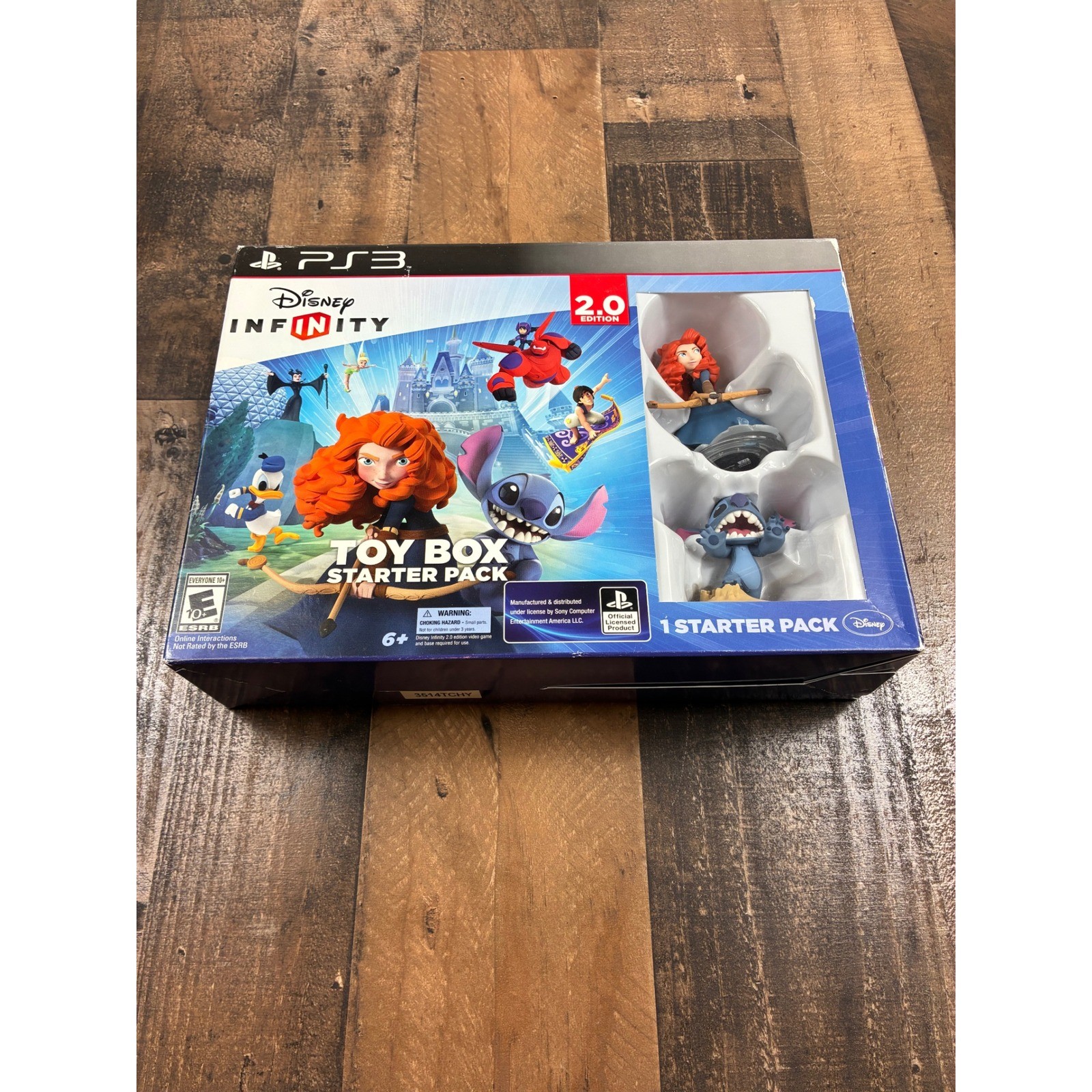 Disney Infinity 2.0 Toy Box Starter Pack PS3 Merida Stitch New Sealed