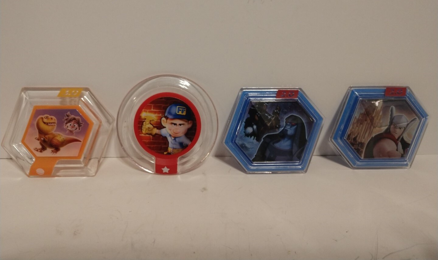 Disney INFINITY Characters & Power Discs Lot ~ 5 Figures, 4 Discs ~ Cars,Pirates