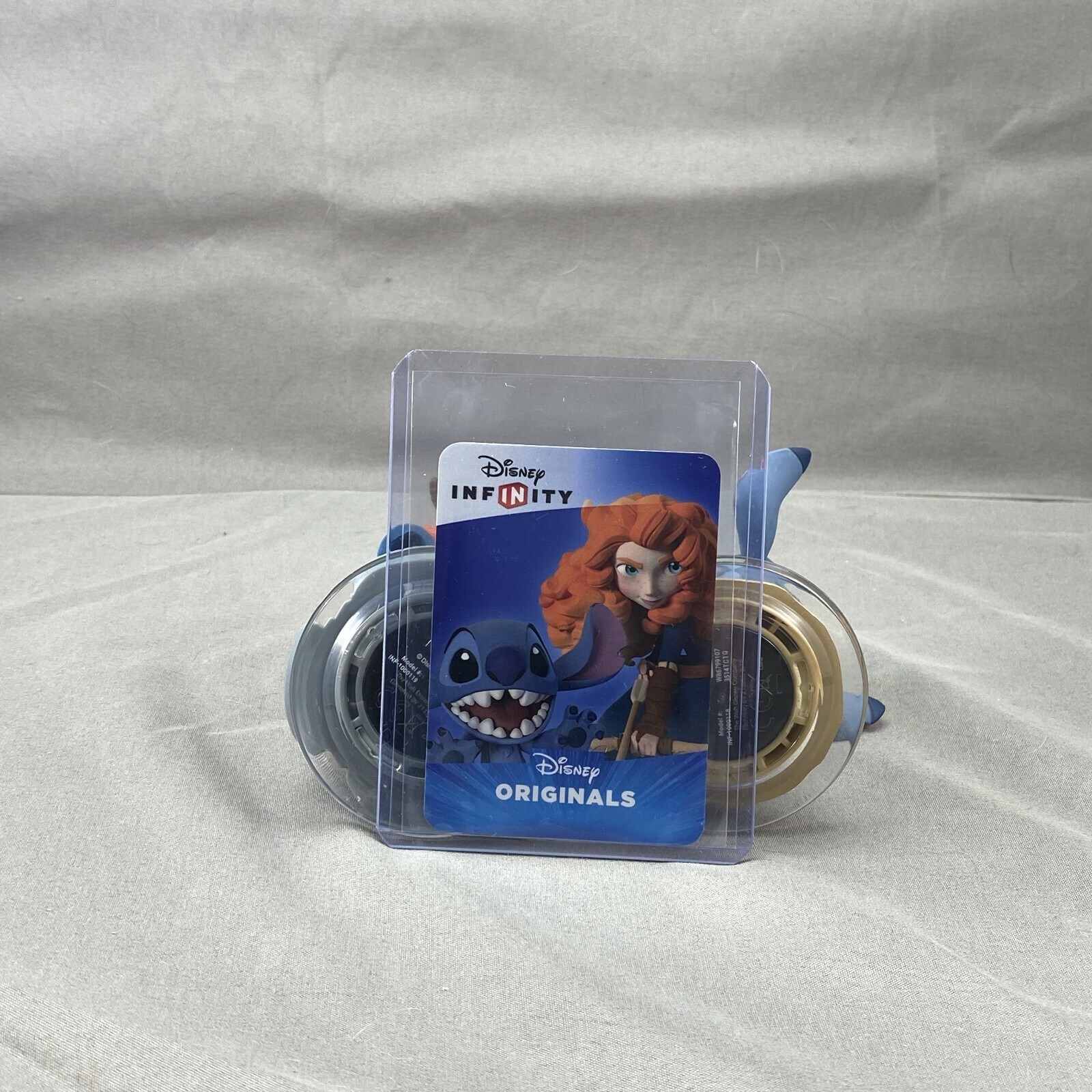 DISNEY INFINITY – MERIDA/STITCH Toy Box Pack Brave/Lilo and Stitch Loose w/ Card