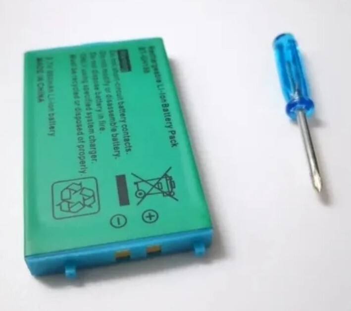 New Rechargeable Battery for Nintendo Game Boy Advance SP with tools