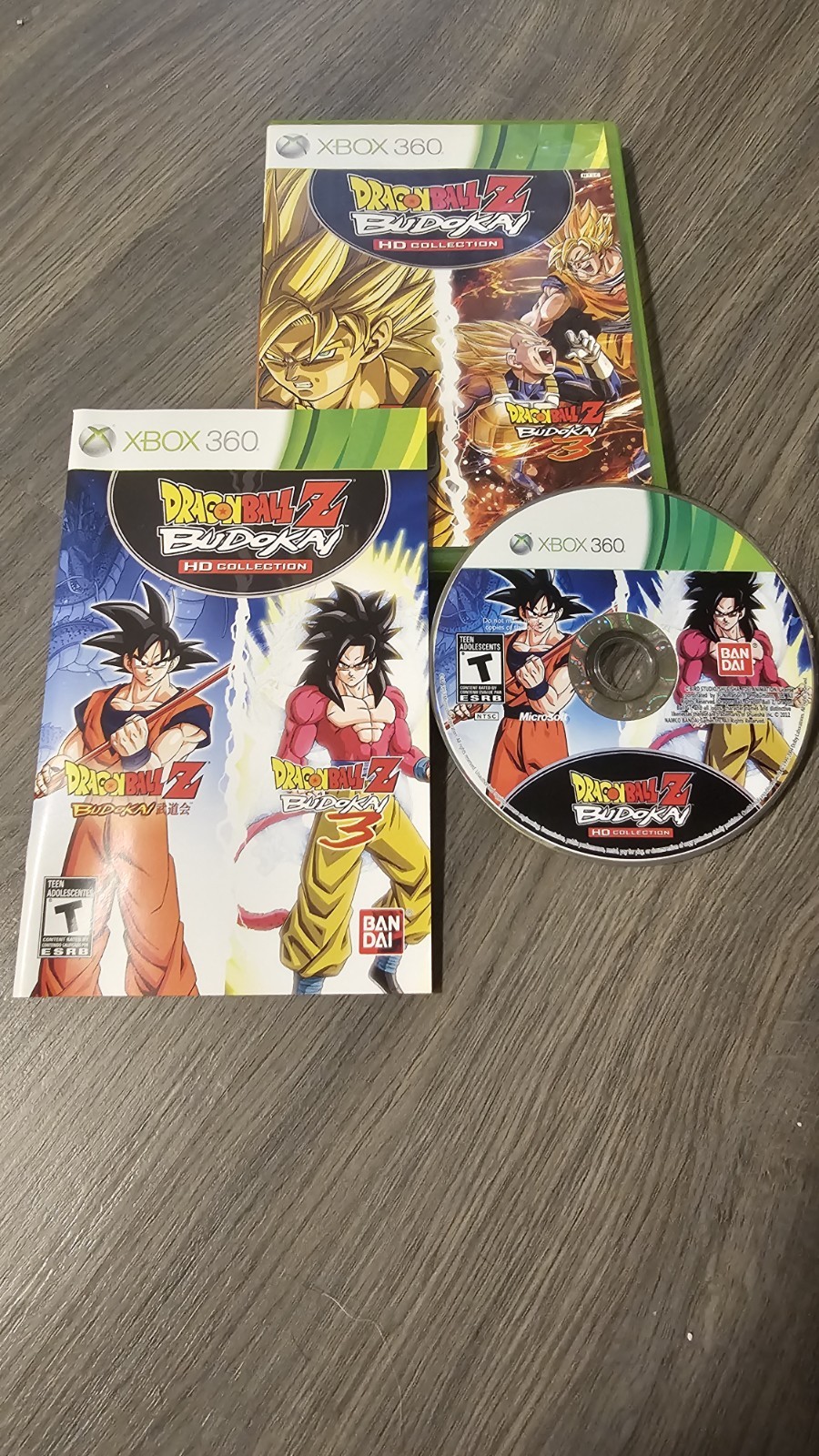 Dragon Ball Z: Budokai HD Collection (Xbox 360 2012) CIB