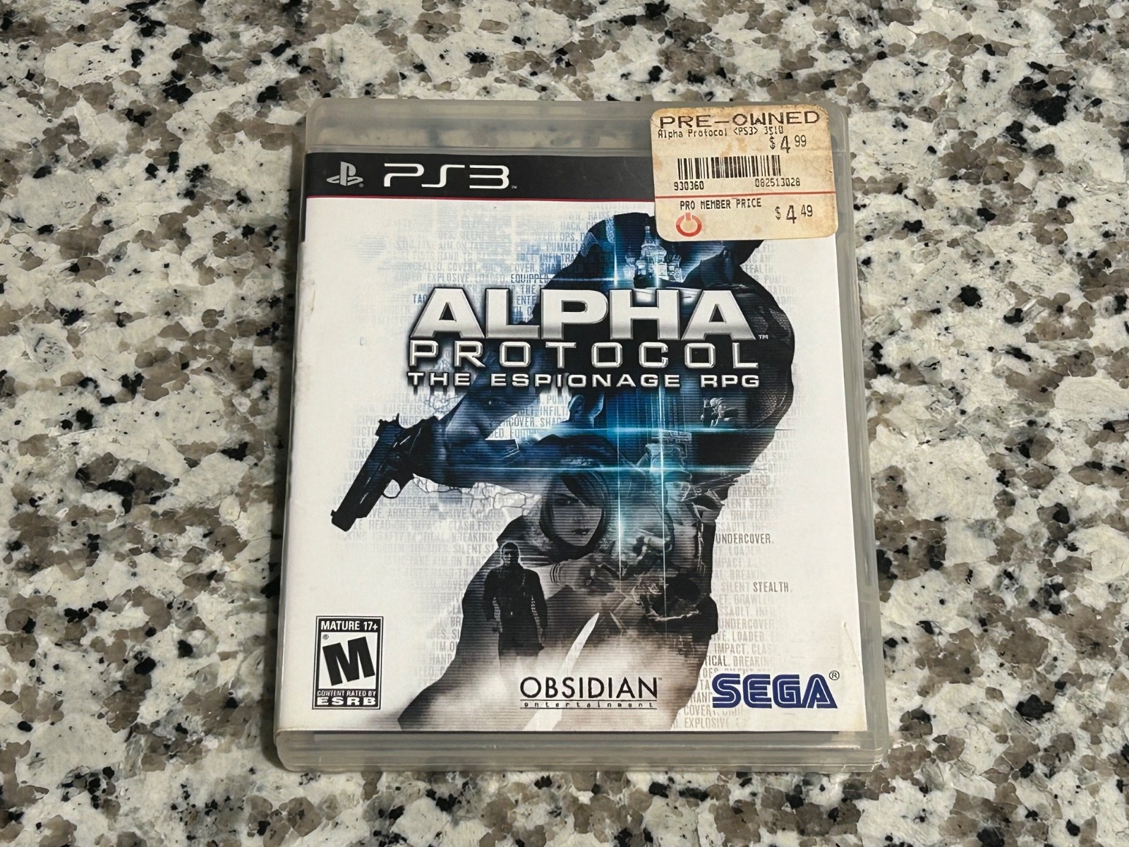 Alpha Protocol (Sony PlayStation 3, PS3) CIB Cleaned & Tested MINT