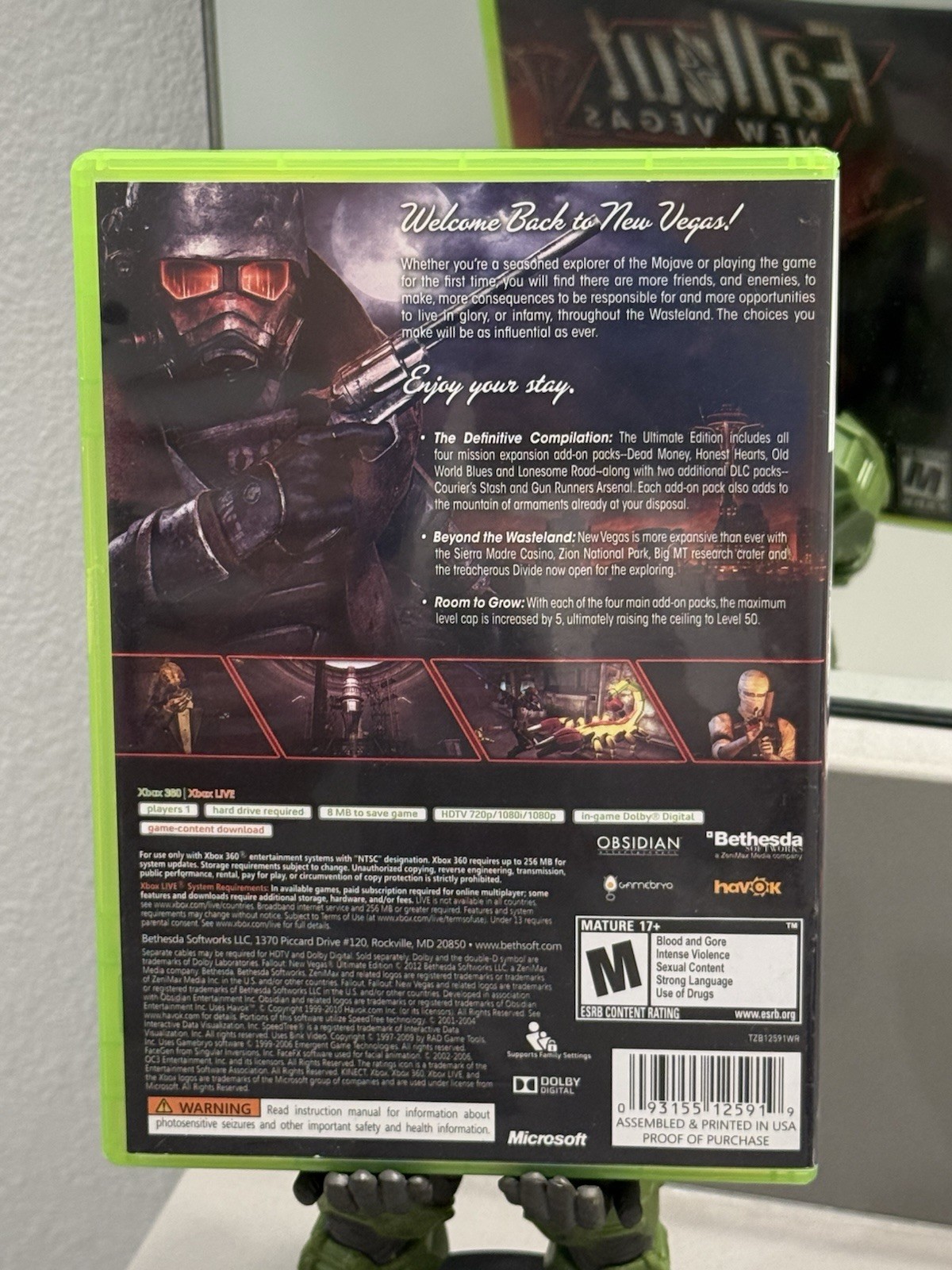 Fallout: New Vegas [Ultimate Edition] (Xbox 360, 2010) CIB Complete TESTED