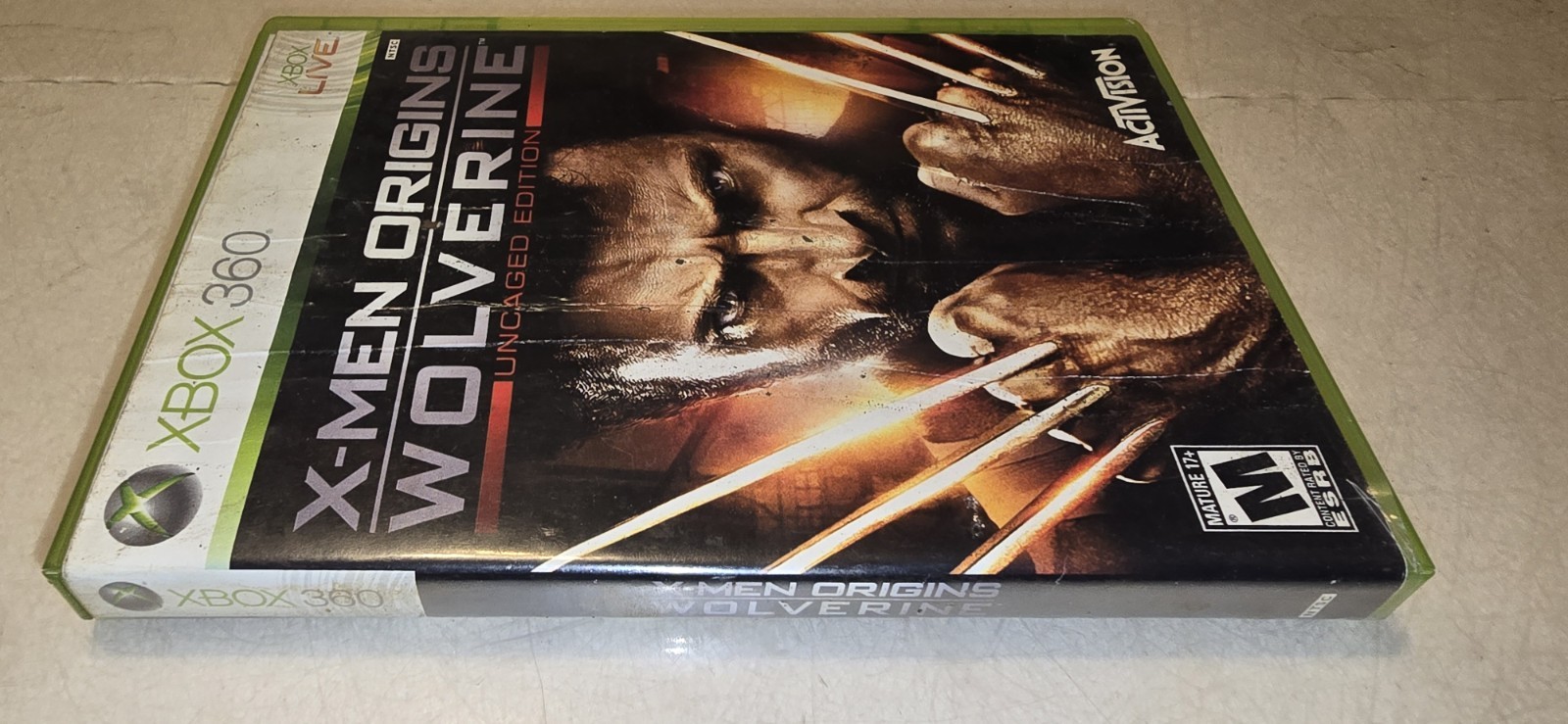 X-Men Origins Wolverine Uncaged Edition Xbox 360, 2009) Please Read