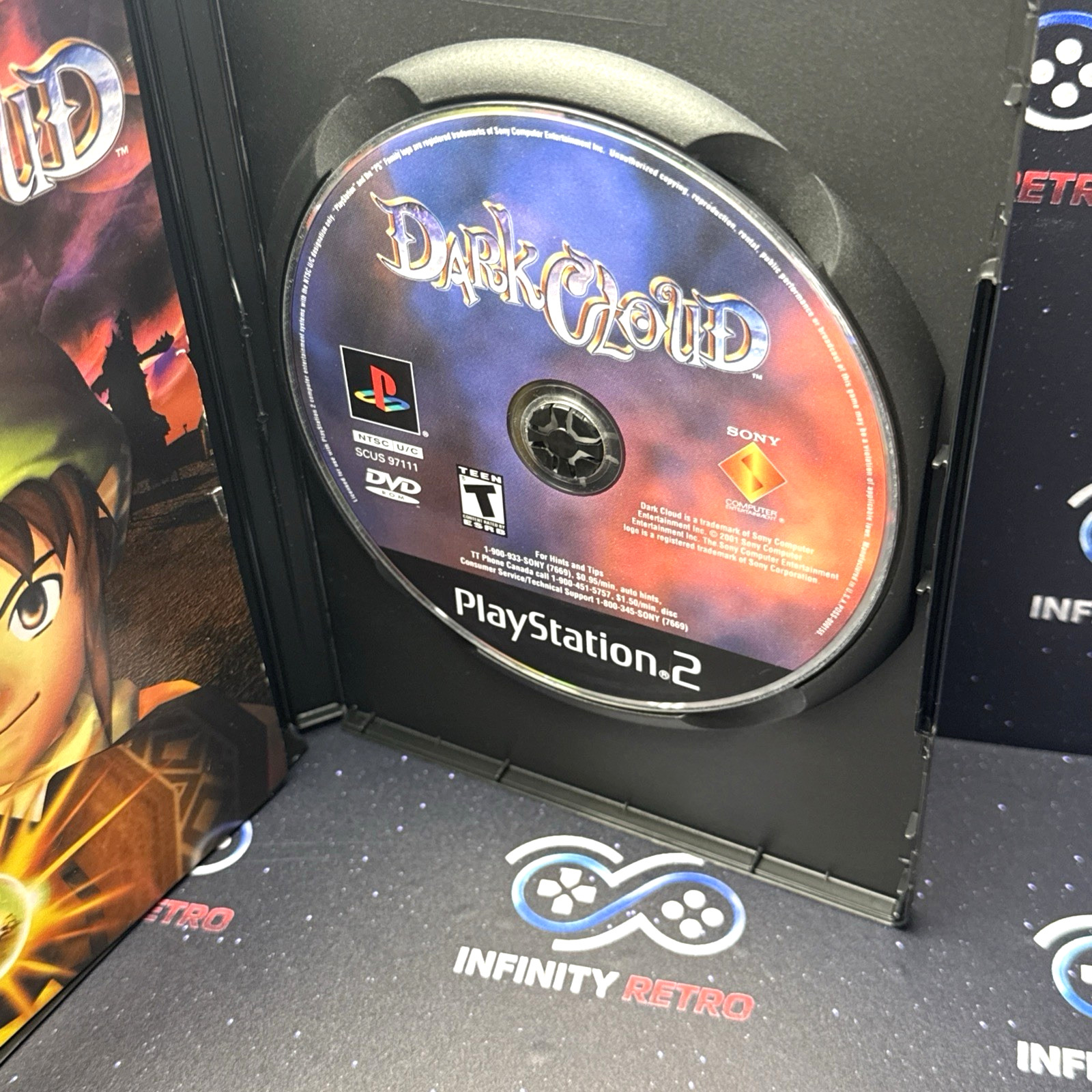 Dark Cloud Sony PlayStation 2 CIB Complete Refurbished & Tested Free Shipping