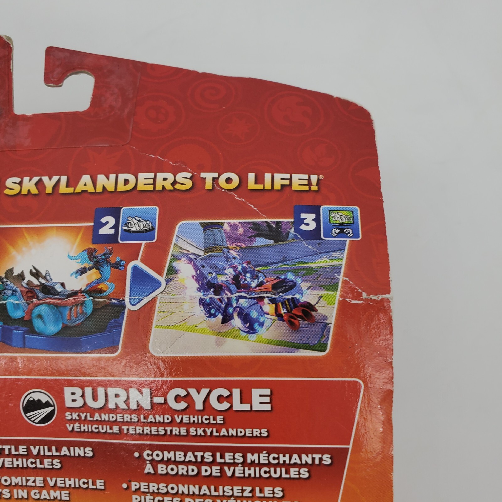 Activision Skylanders Superchargers Burn Cycle Vehicle Pack 2015 Toys to Life