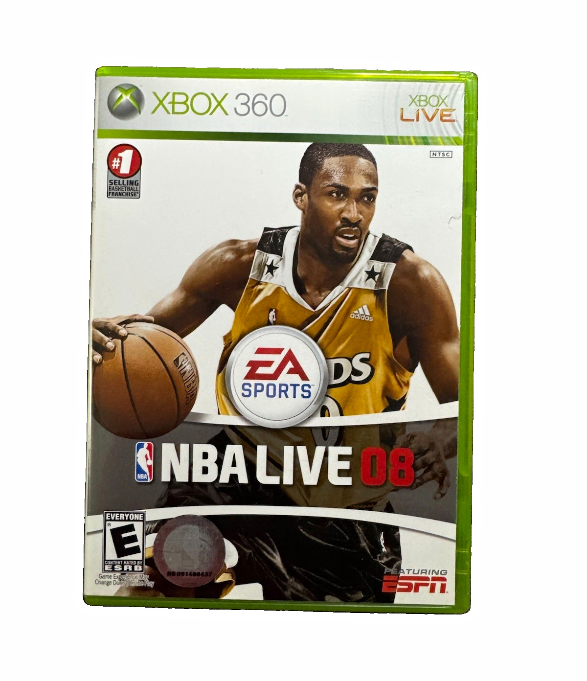 EA Sports NBA Live 08 Basketball Sports Xbox 360 2007 pre-owned