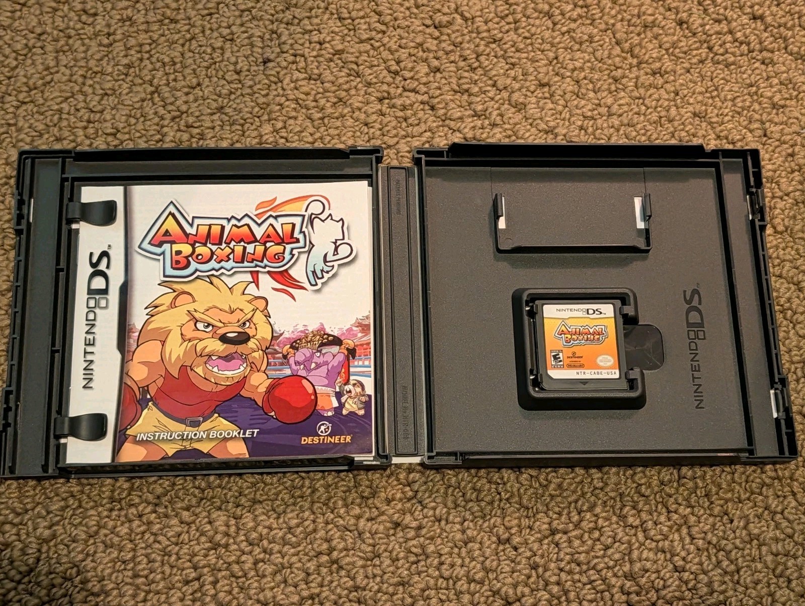 Rare Nintendo Animal Boxing for Nintendo DS – CIB