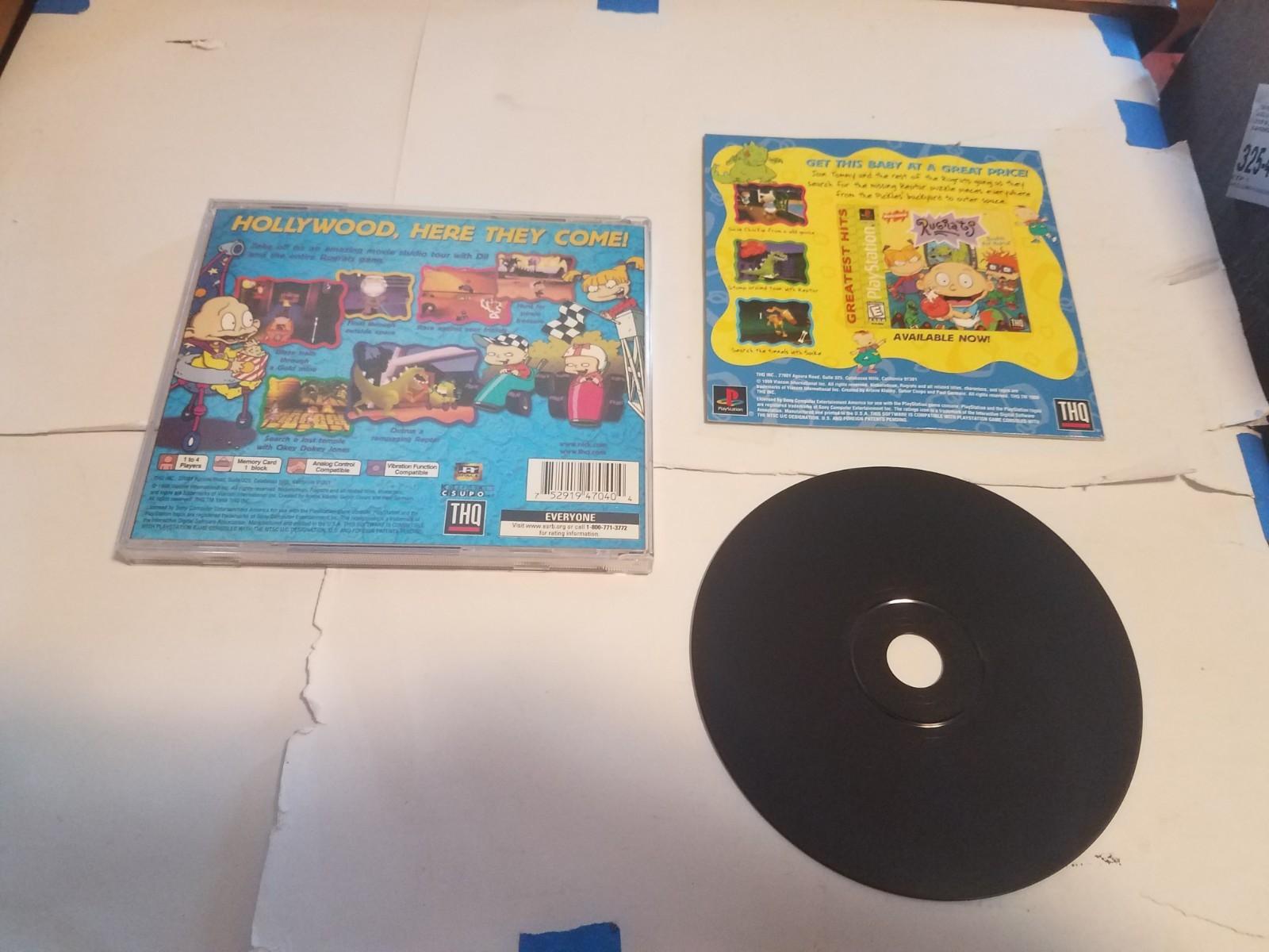 Rugrats Studio Tour – PlayStation 1