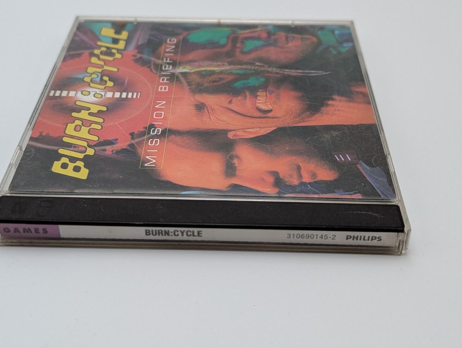 Burn:Cycle Philips CD-i PAL 1994 Philips Interactive Media Complete w/ MusicDisc