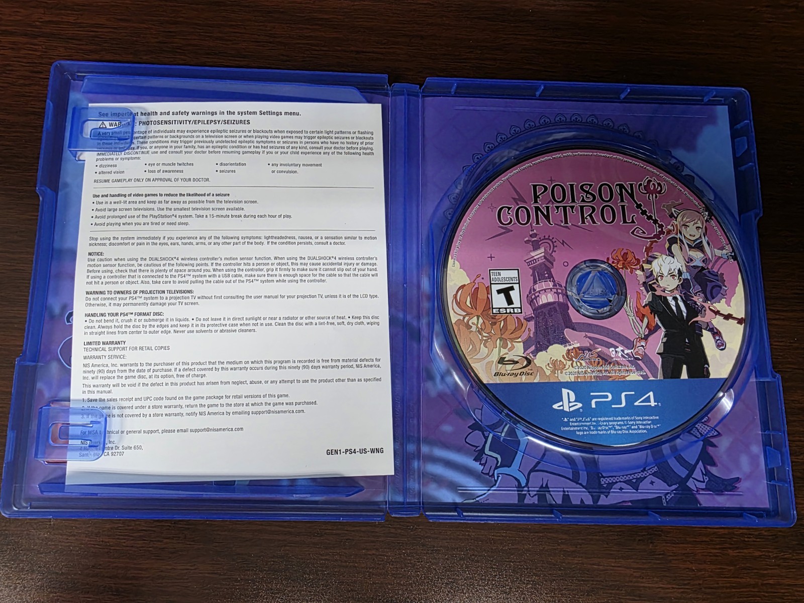 Poison Control – Sony PlayStation 4 PS4 NIS RPG